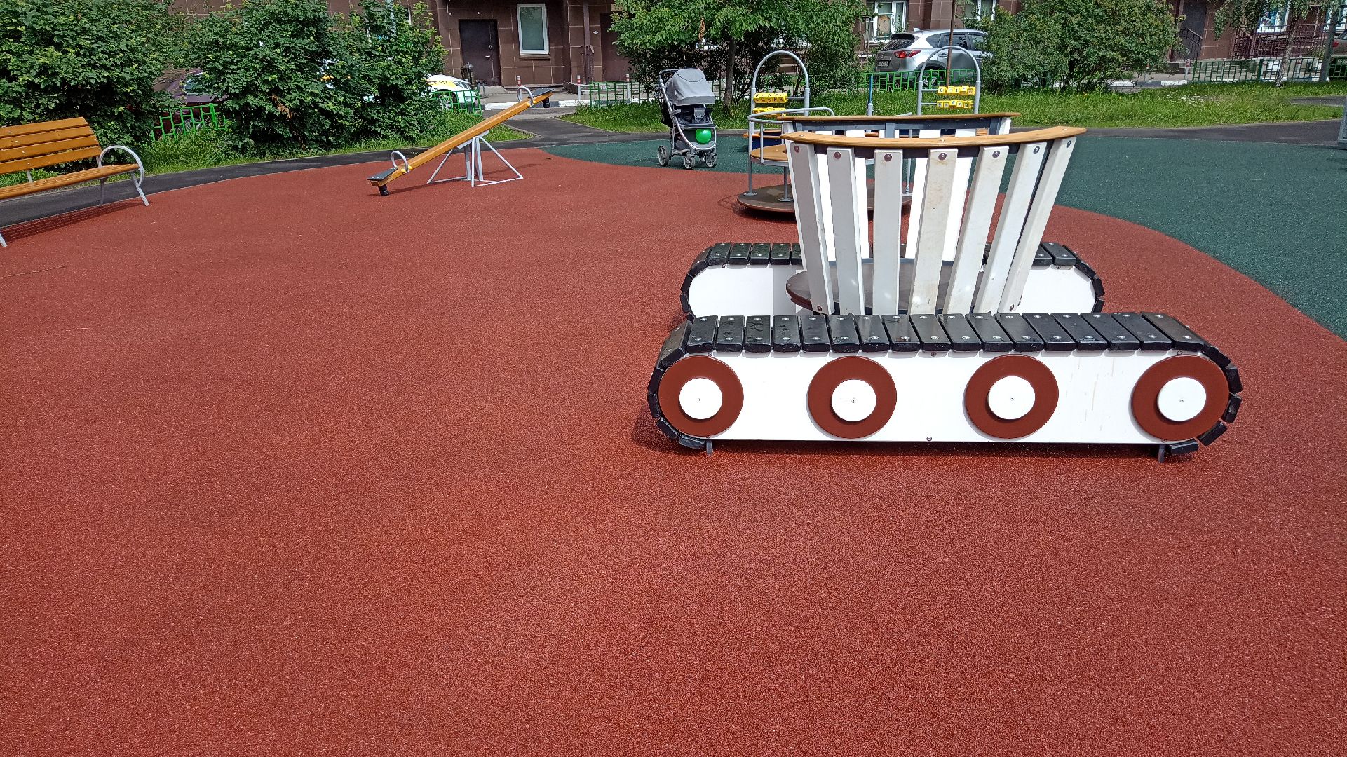 Реутов, благоустройство, детская площадка, МАФы, игровой комплекс