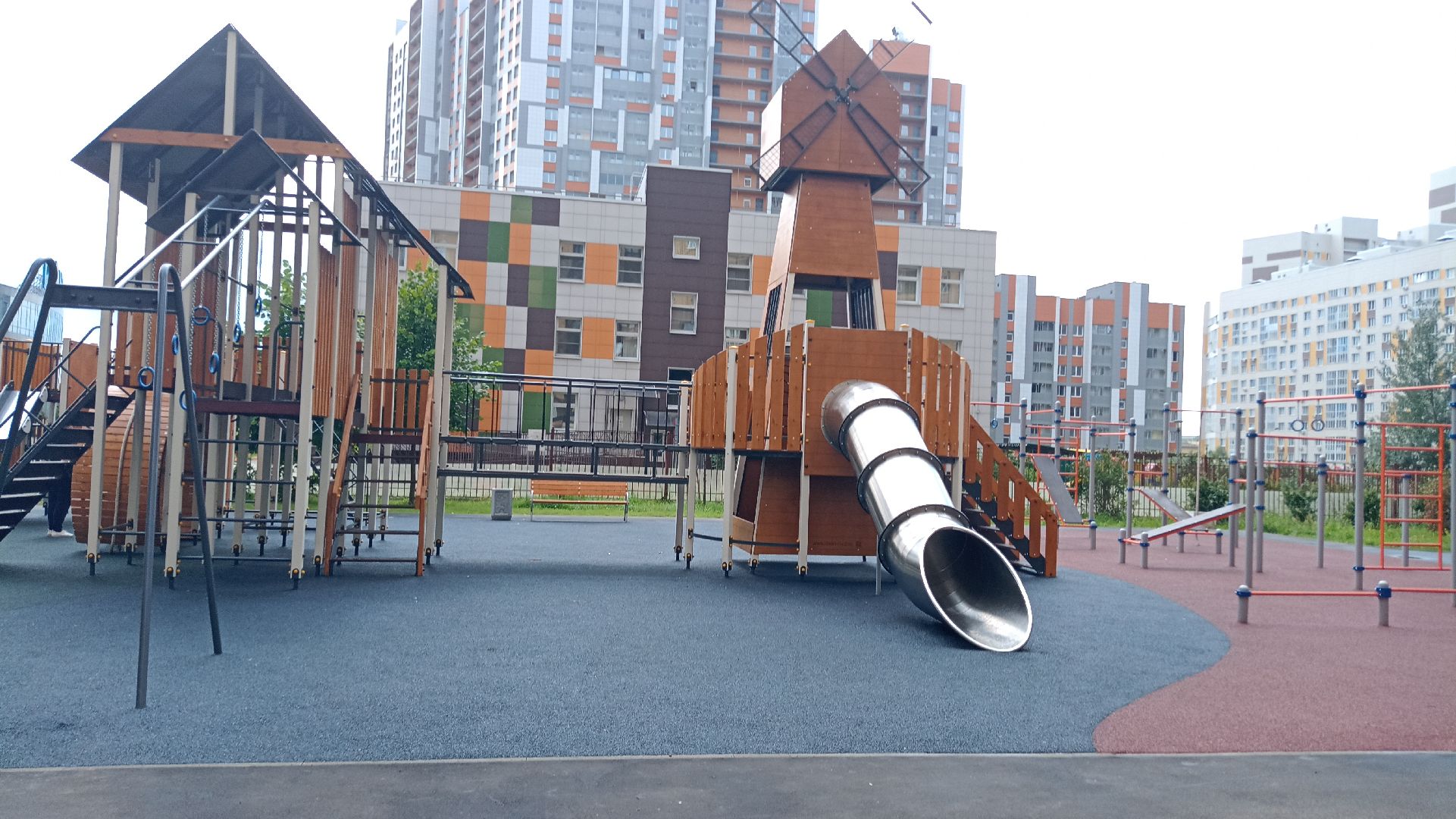 Реутов, благоустройство, детская площадка, МАФы, игровой комплекс