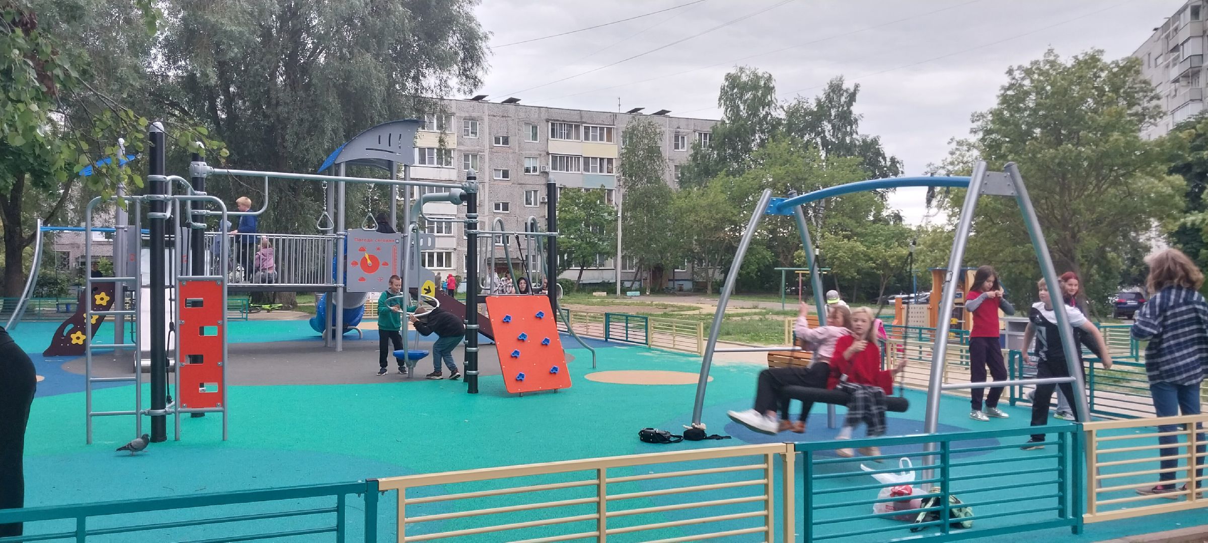 Коломна, детская площадка, благоустройство дворов