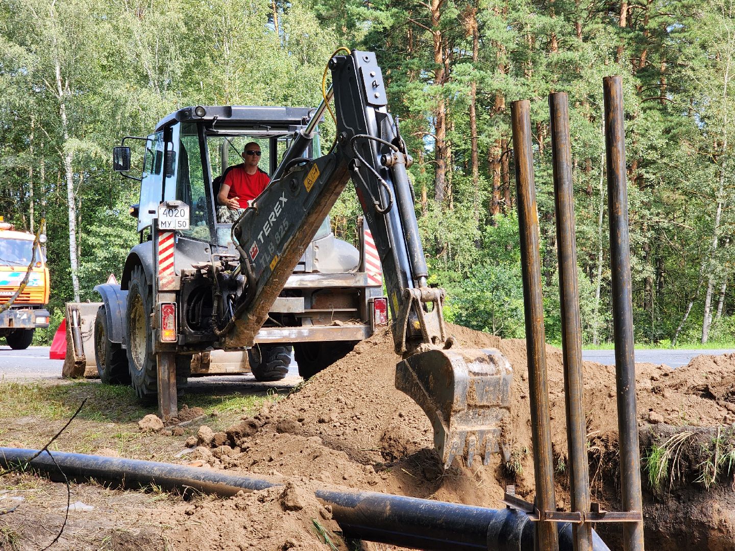 ЖКХ, прорыв трубы, водоснабжение