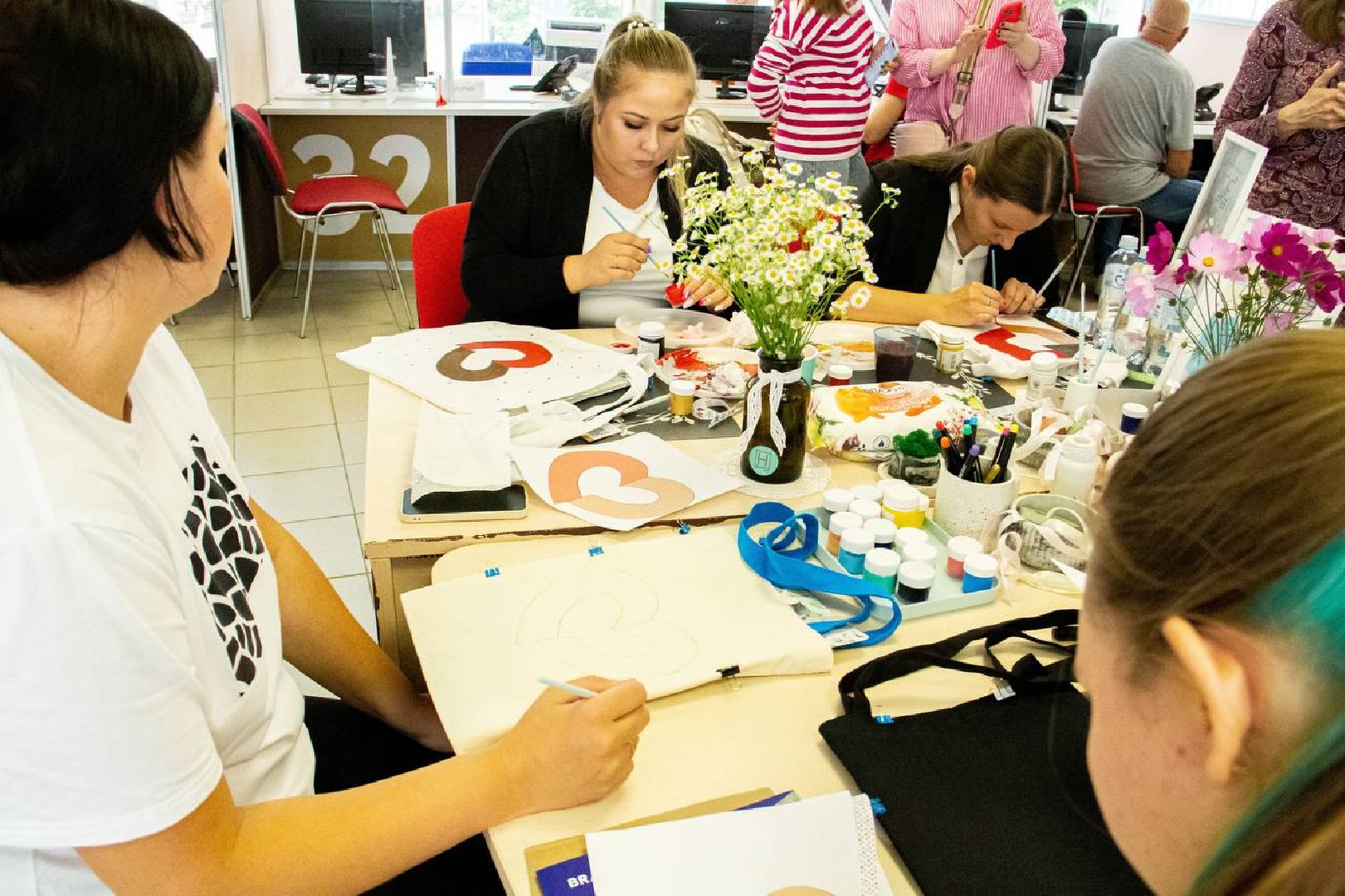 Подольск, МФЦ, праздник, мастер-класс, роспись по ткани