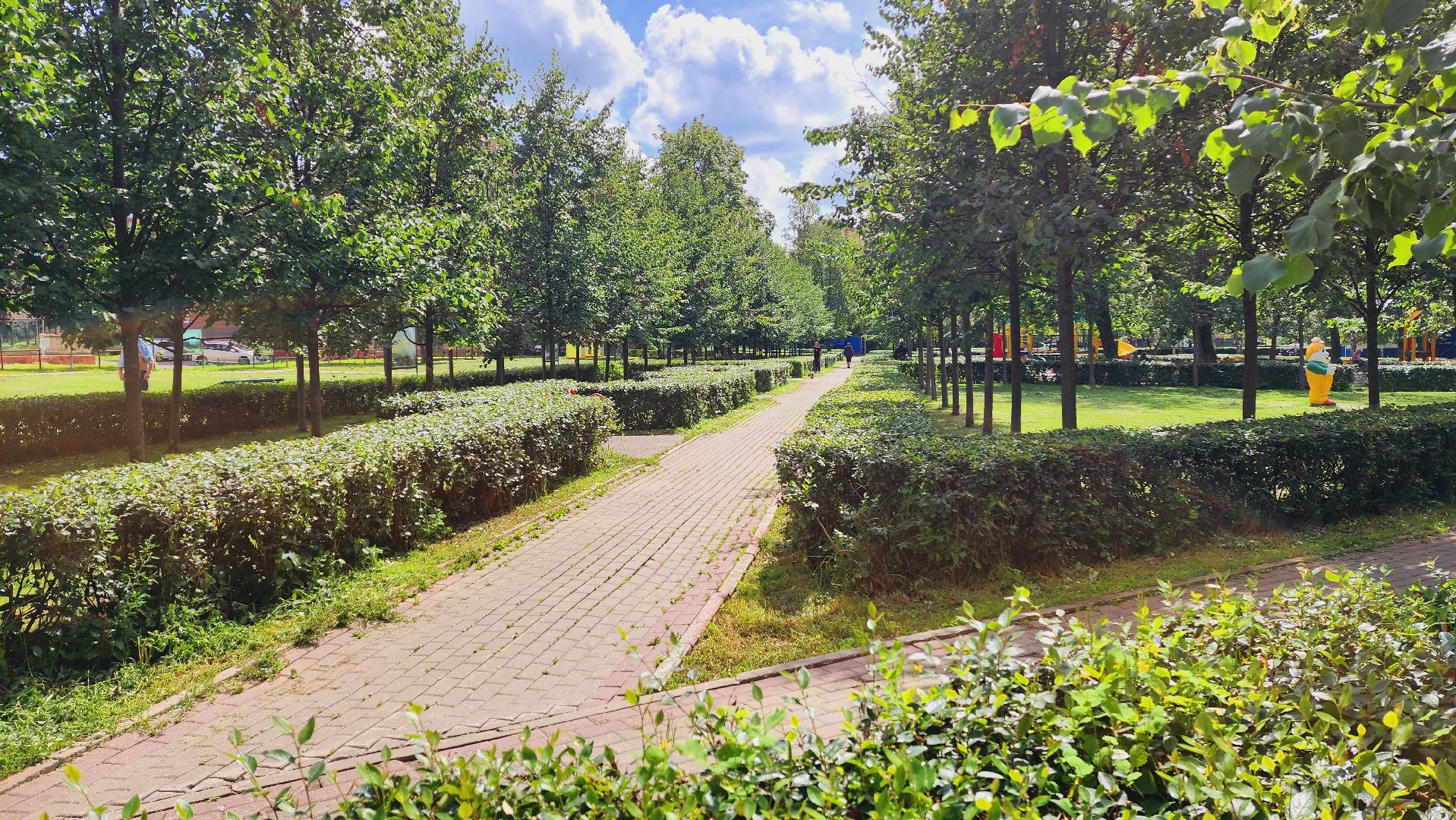 Подмосковье, Ивантеевка, благоустройство