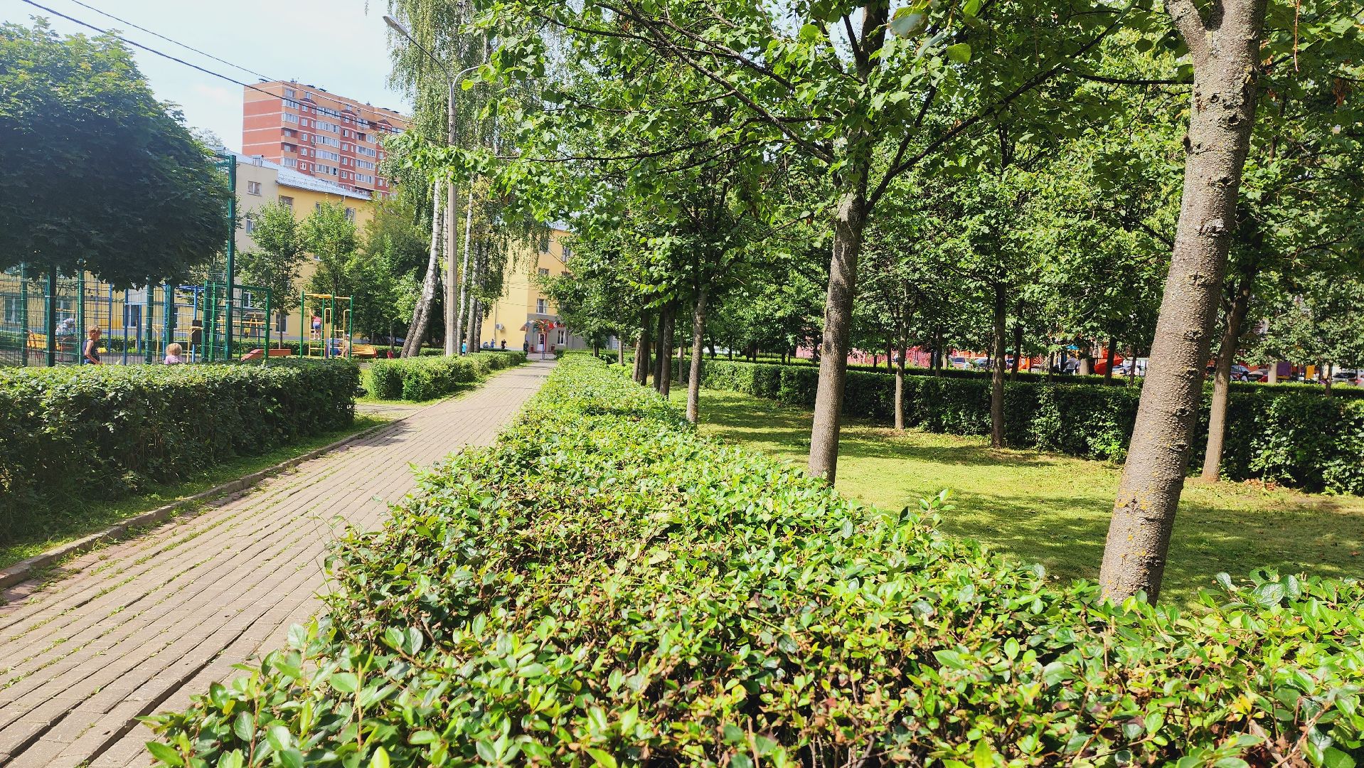 Подмосковье, Ивантеевка, благоустройство