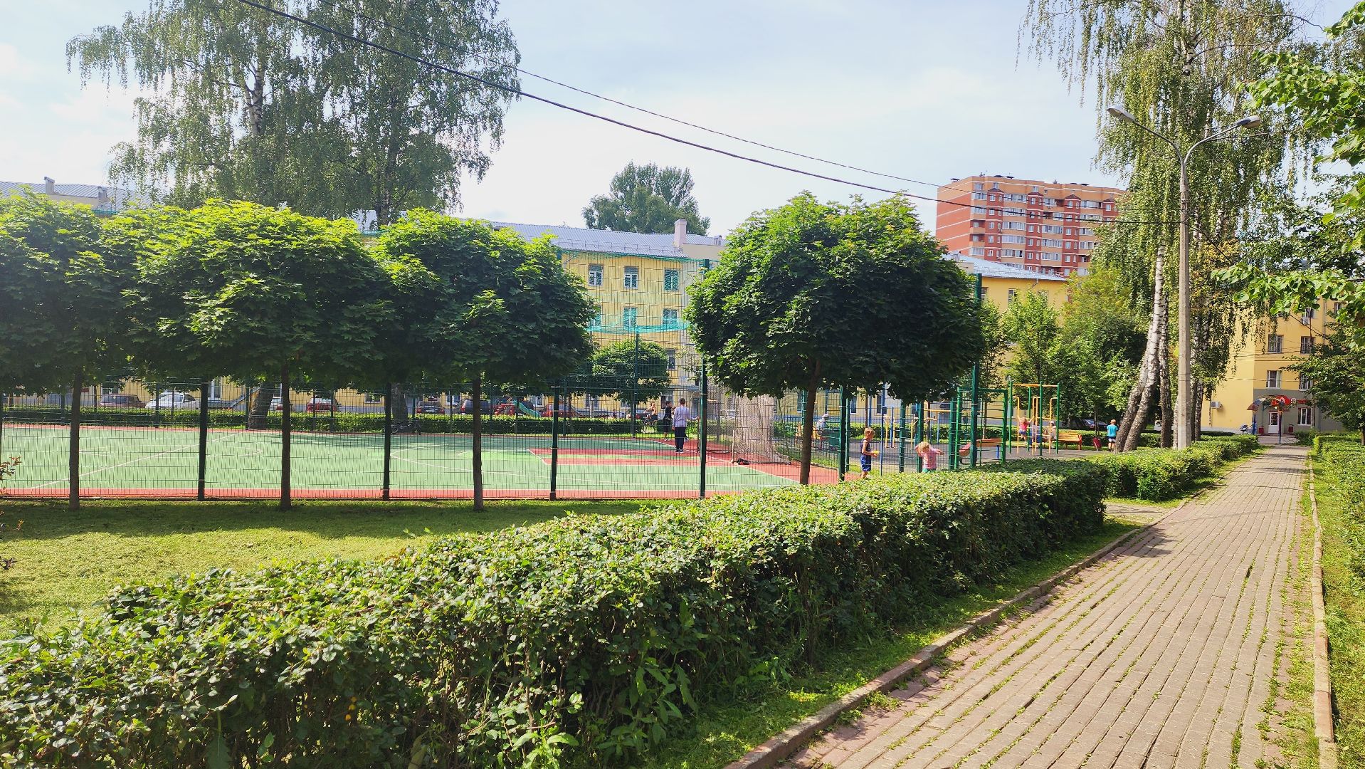 Подмосковье, Ивантеевка, благоустройство