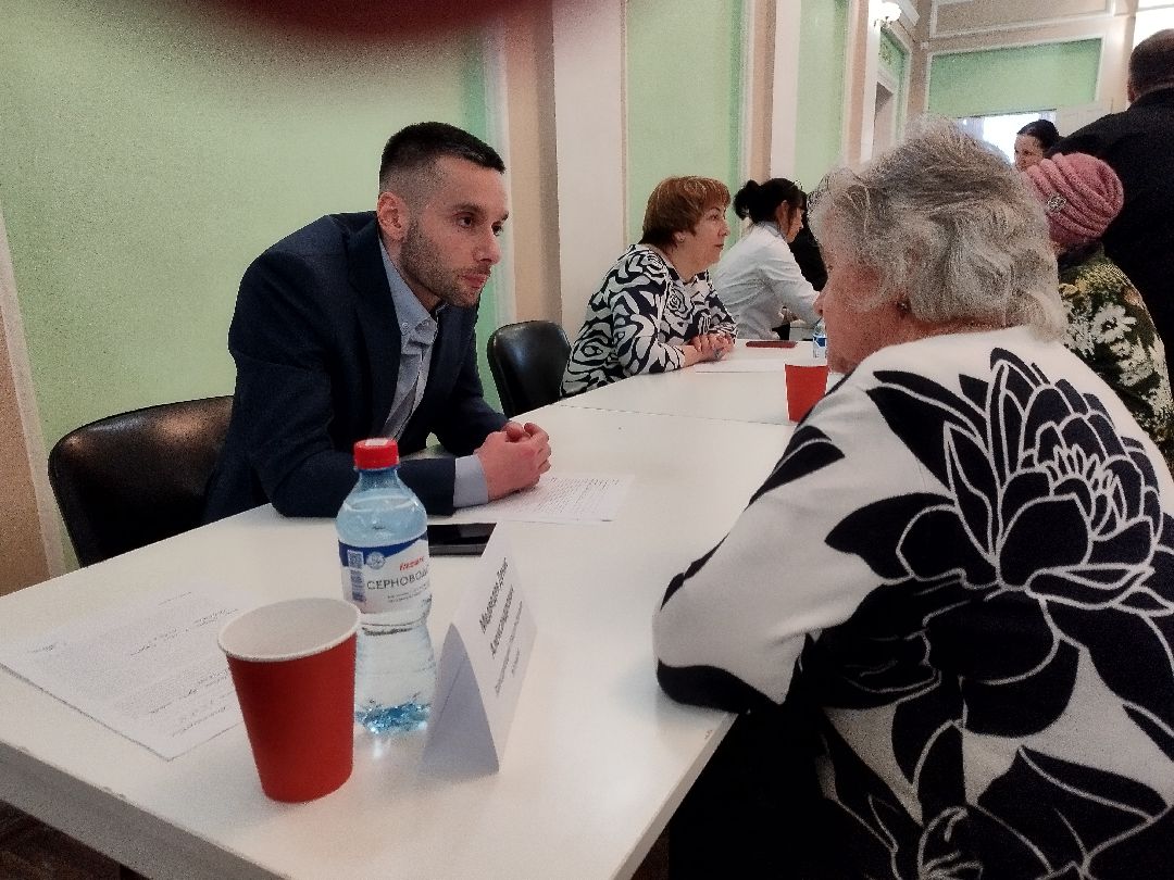 Истра, врачи, встреча с жителями, медицина, пенсионеры