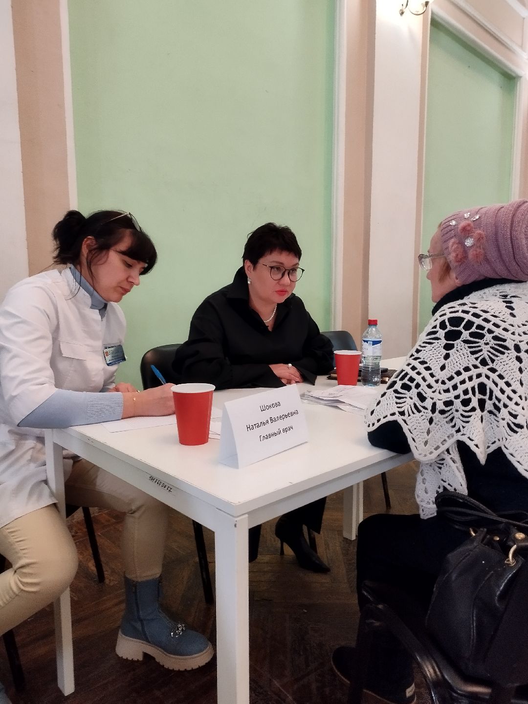 Истра, врачи, встреча с жителями, медицина, пенсионеры