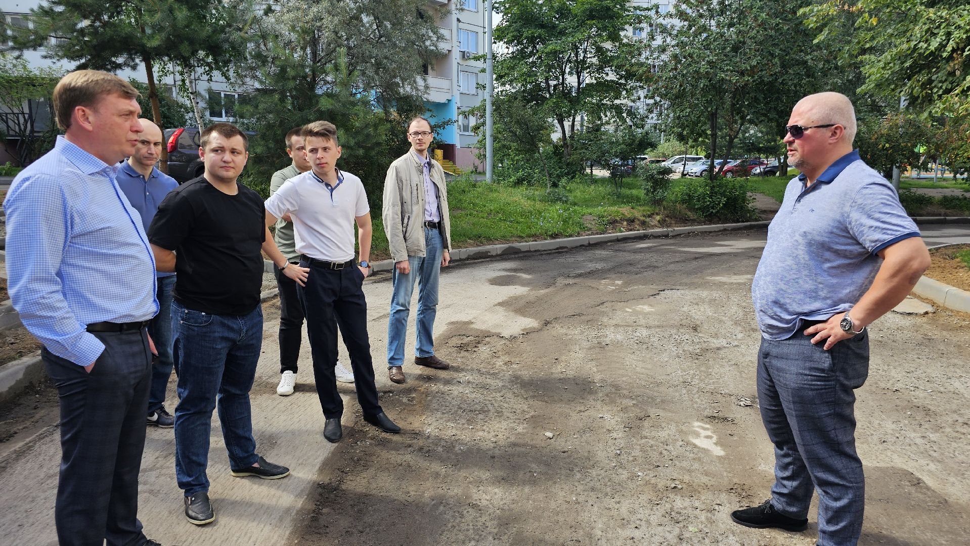 комплексный ремонт дворовых территорий, Котельники