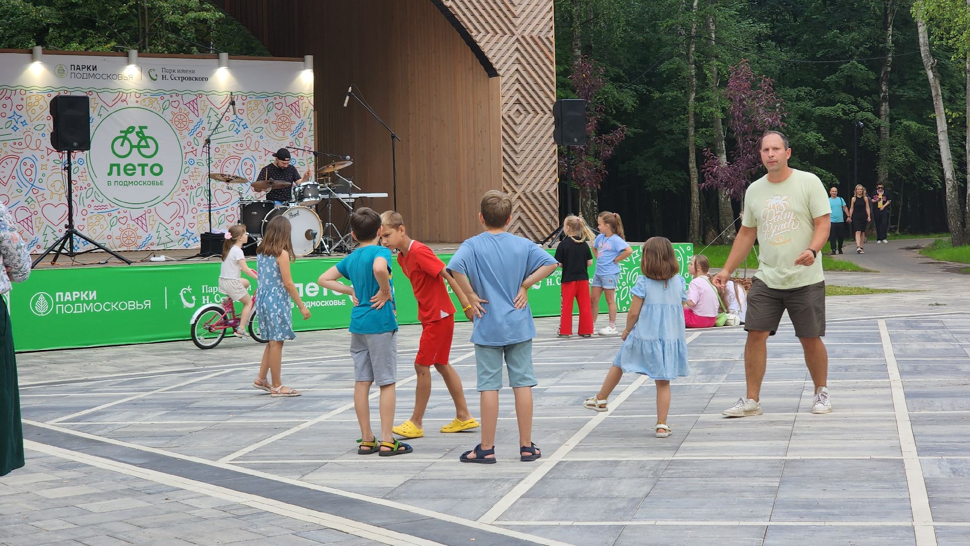 Ступино, молодежное лето, уличные музыканты