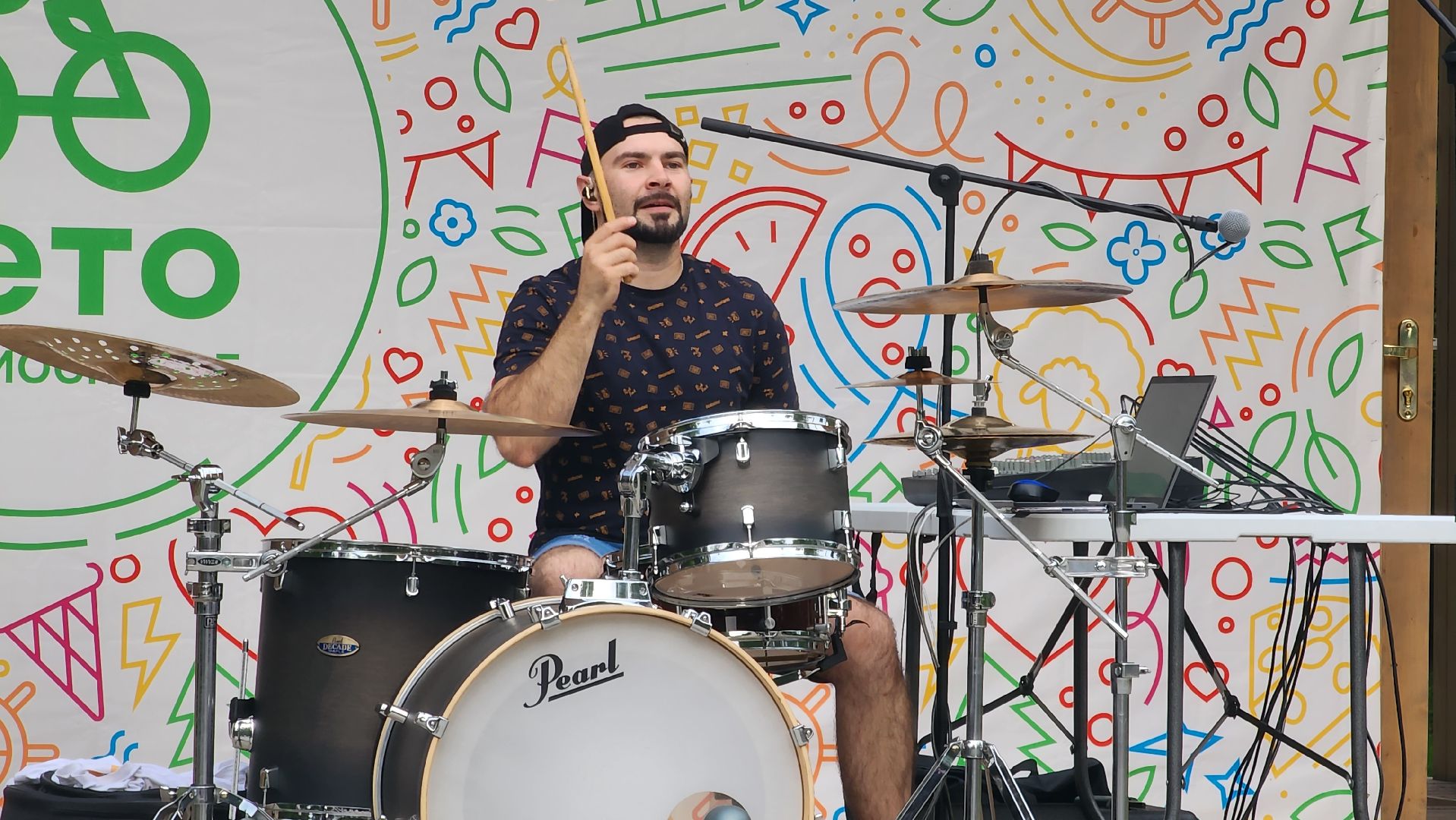 Ступино, молодежное лето, уличные музыканты