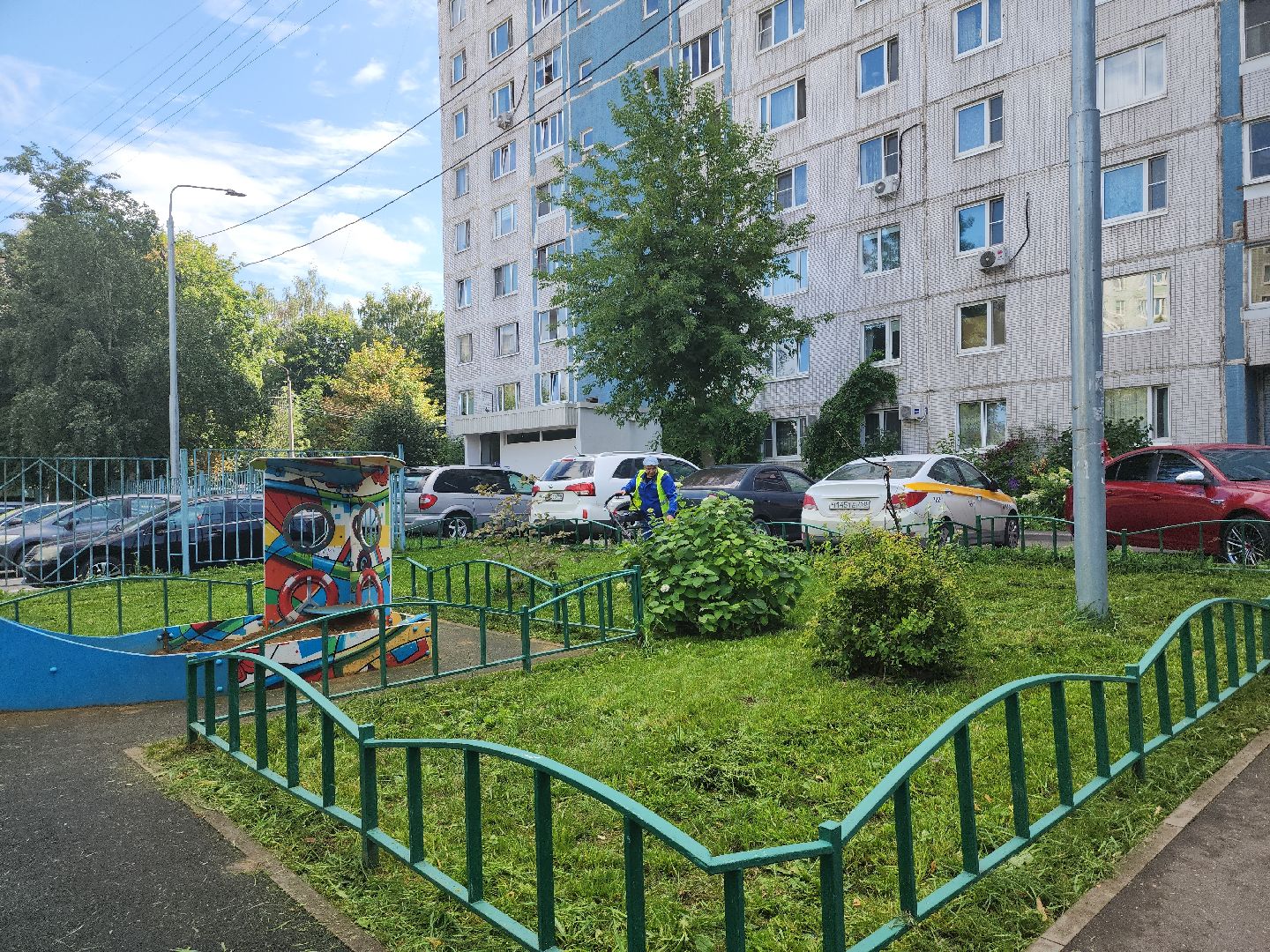 жкх; благоустройство; покос; видное