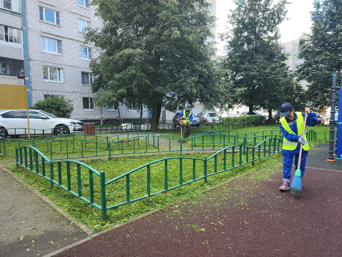 жкх; благоустройство; покос; видное