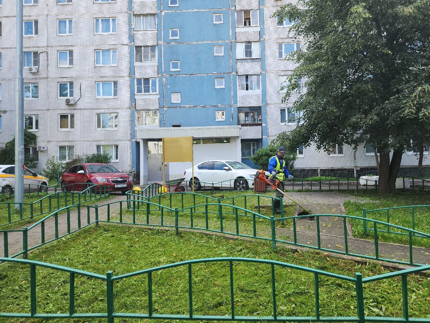 жкх; благоустройство; покос; видное