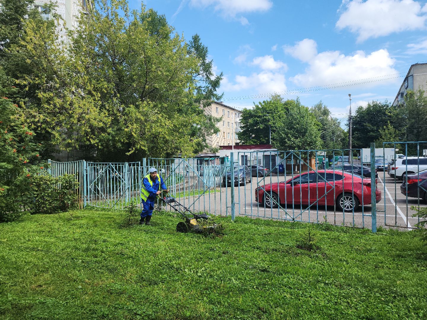 жкх; благоустройство; покос; видное