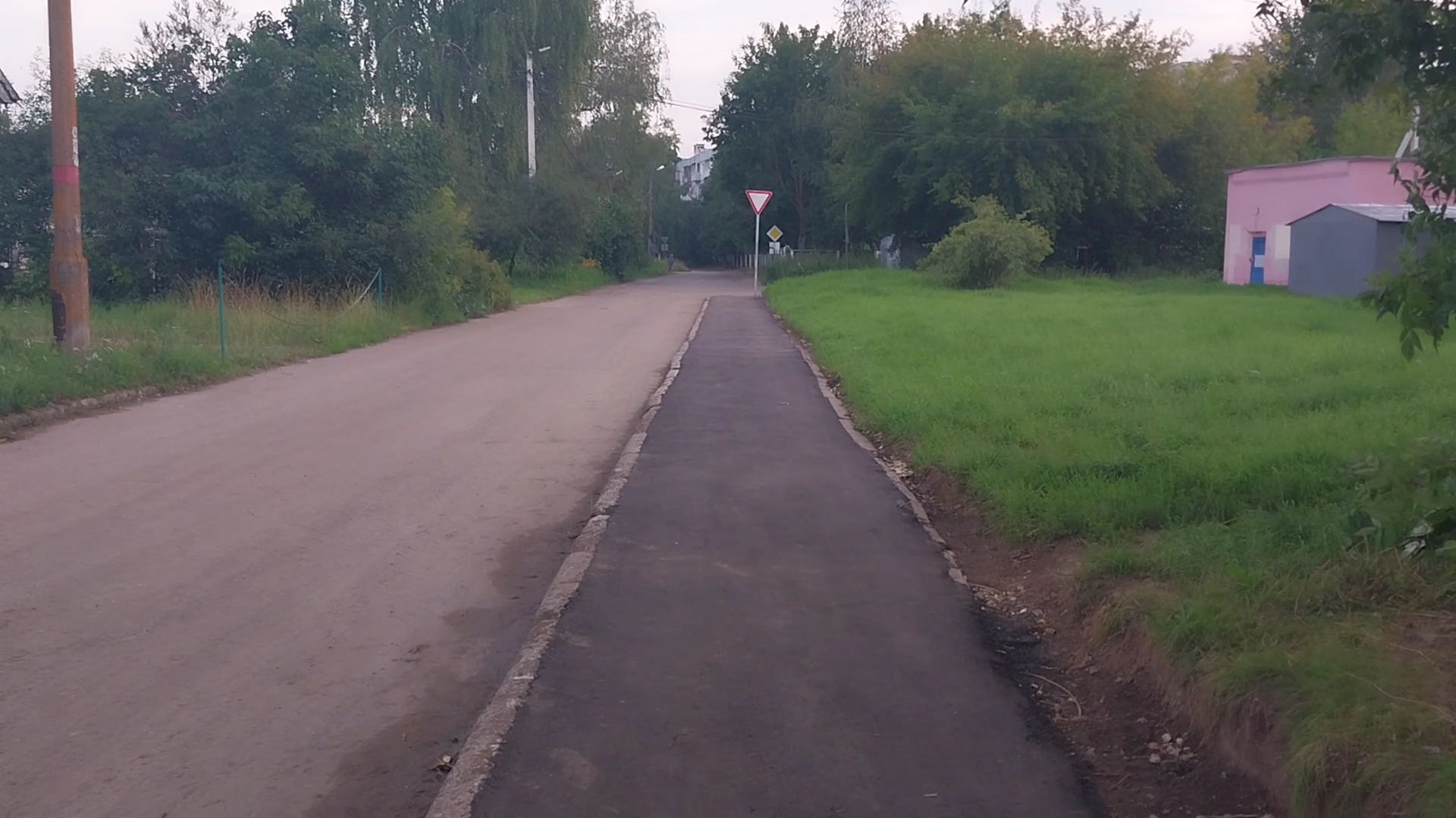 Коломна, тротуар, новый асфальт, благоустройство