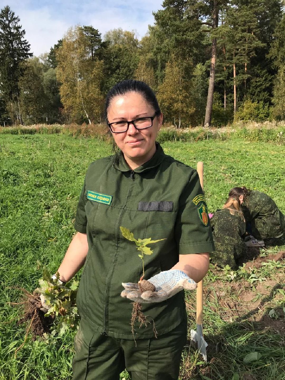 Истра, СВО, женщина, лес,