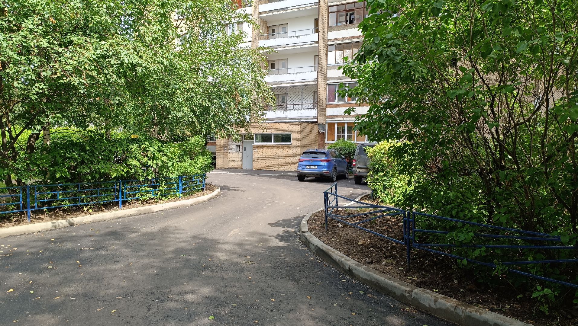 Лобня, благоустройство, двор