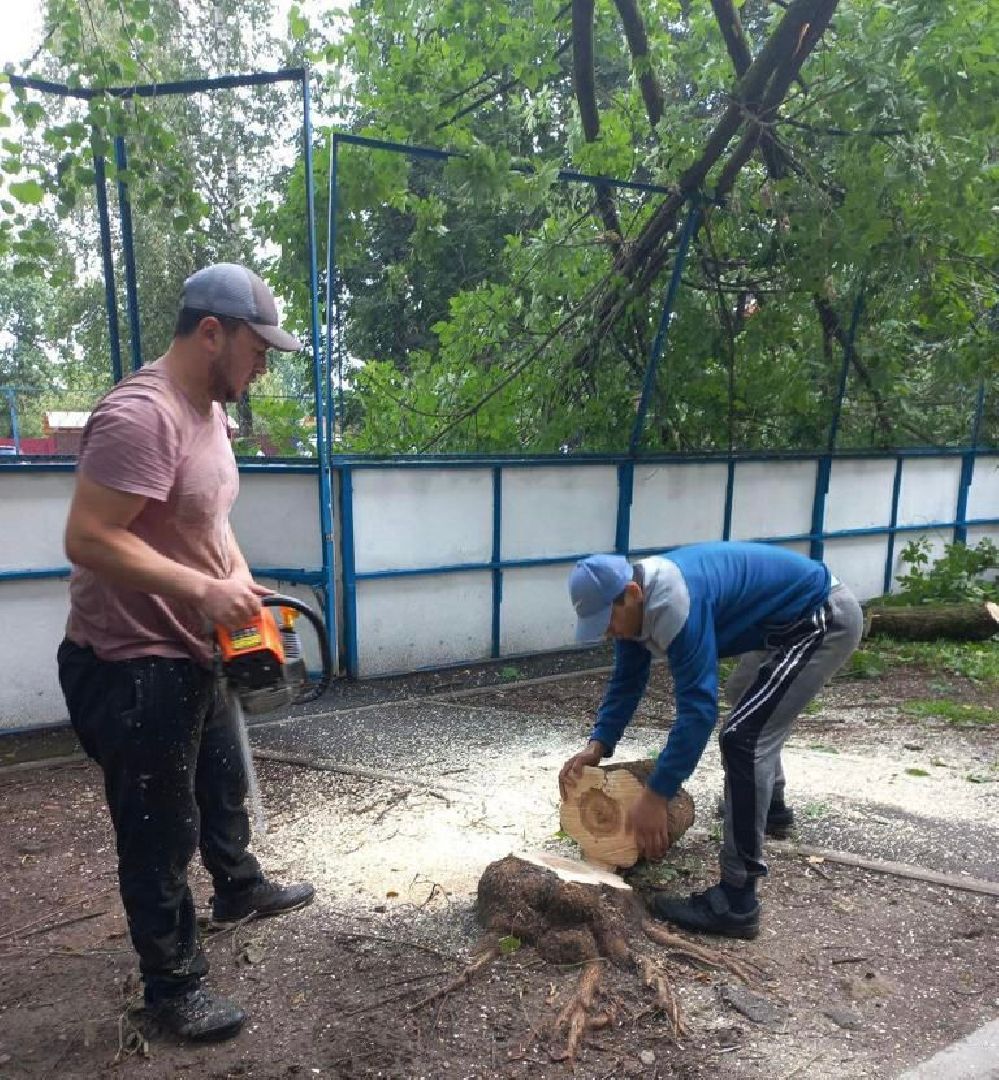 двор, ветер, дождь, доброе дело,