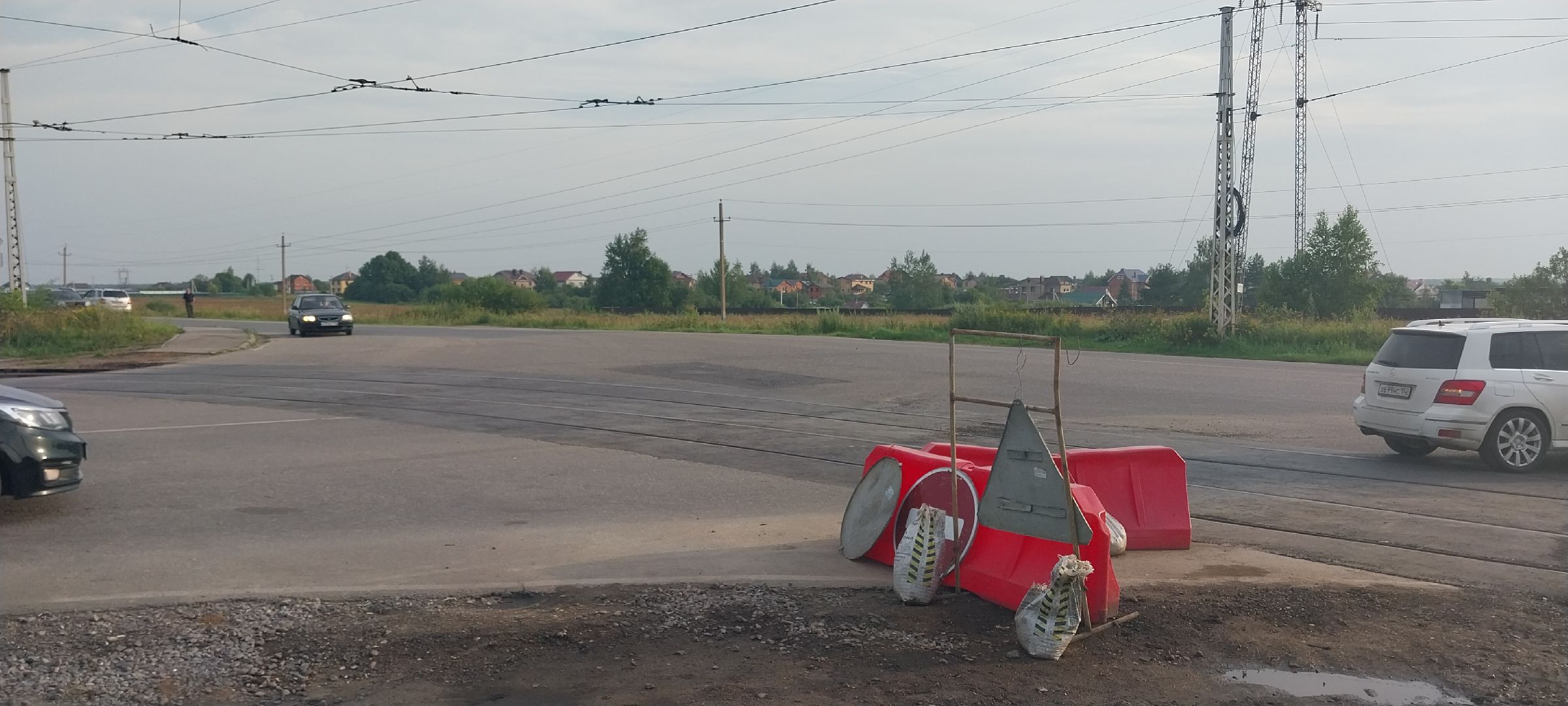 Коломна, дороги, трамвайные пути, ремонт путей, новый асфальт