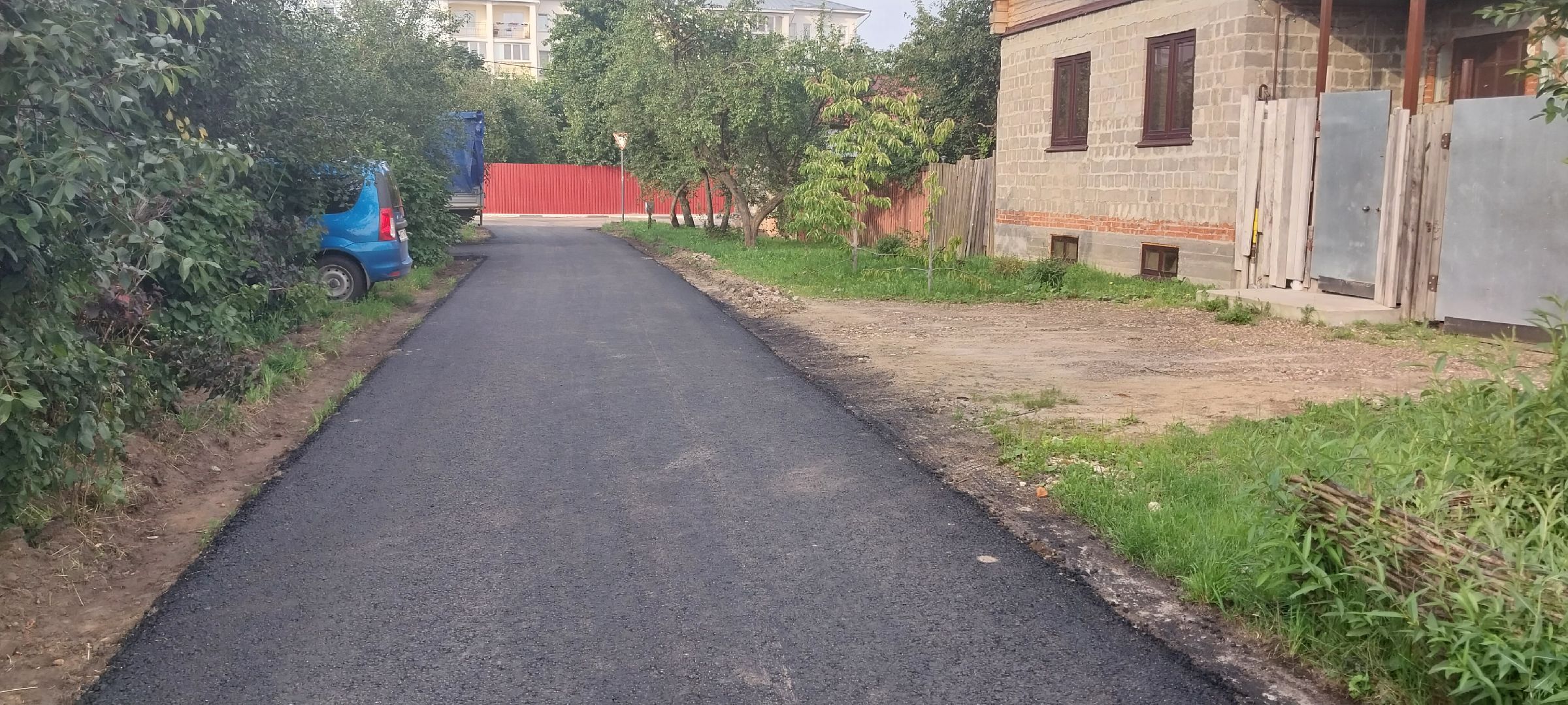 Коломна, дороги, новый асфальт