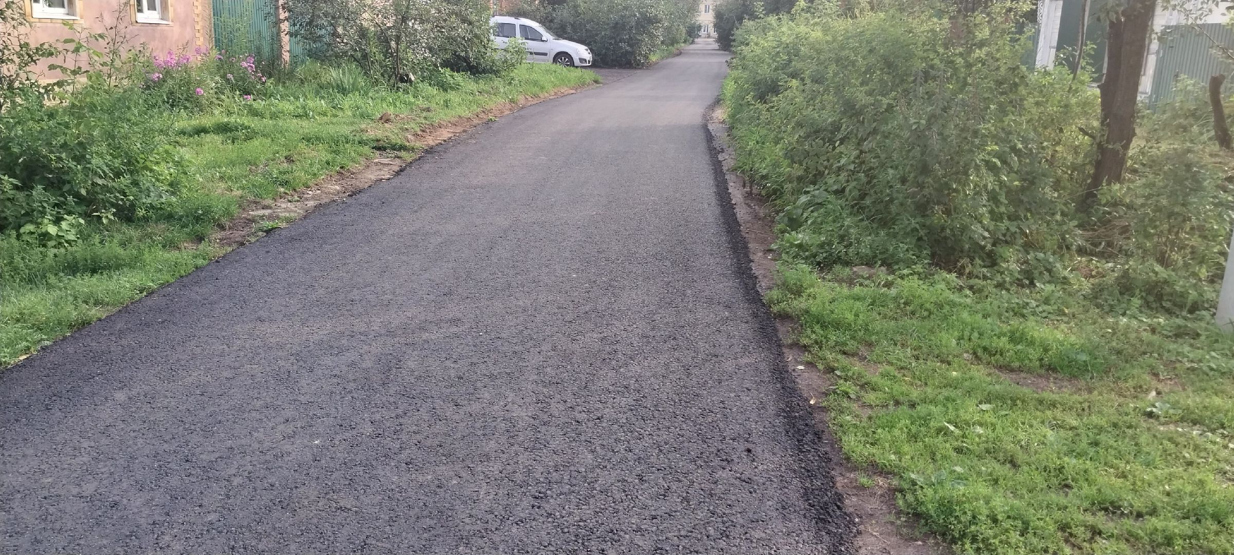 Коломна, дороги, новый асфальт