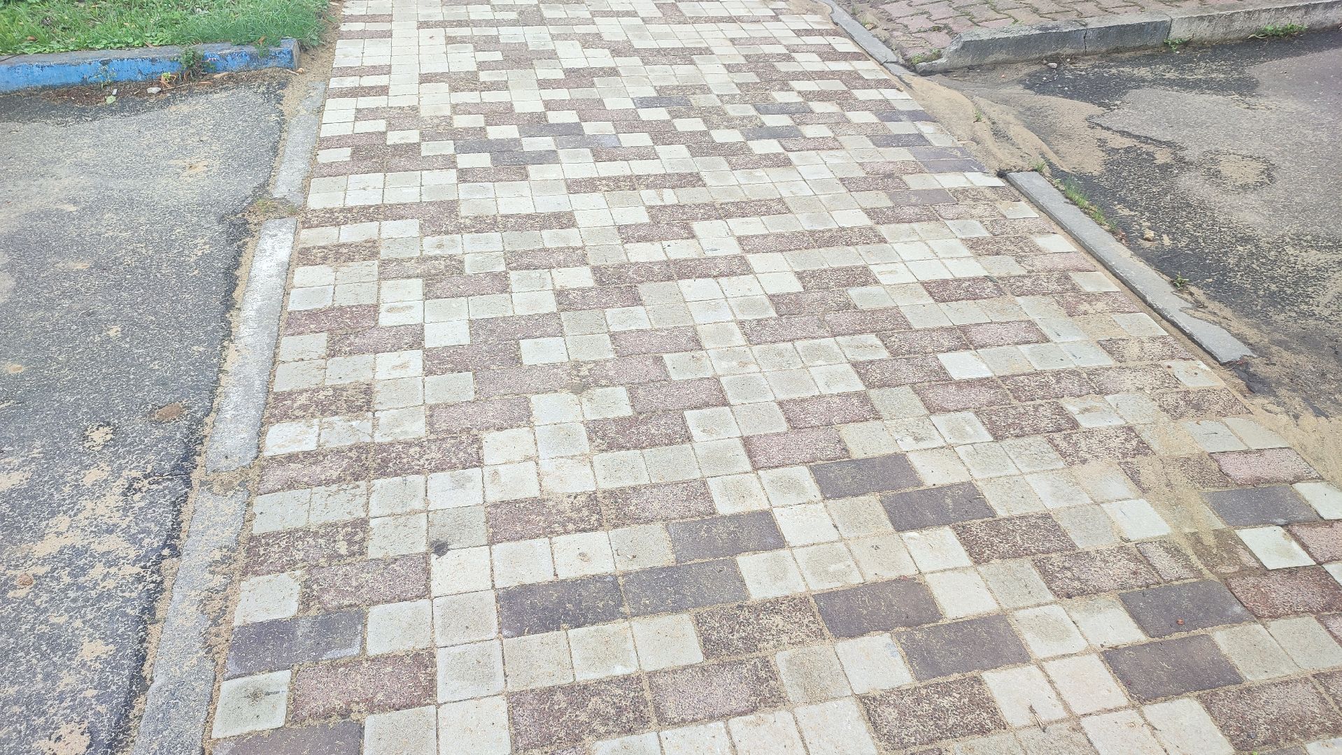 Кашира, тротуар, плитка, ремонт, благоустройство