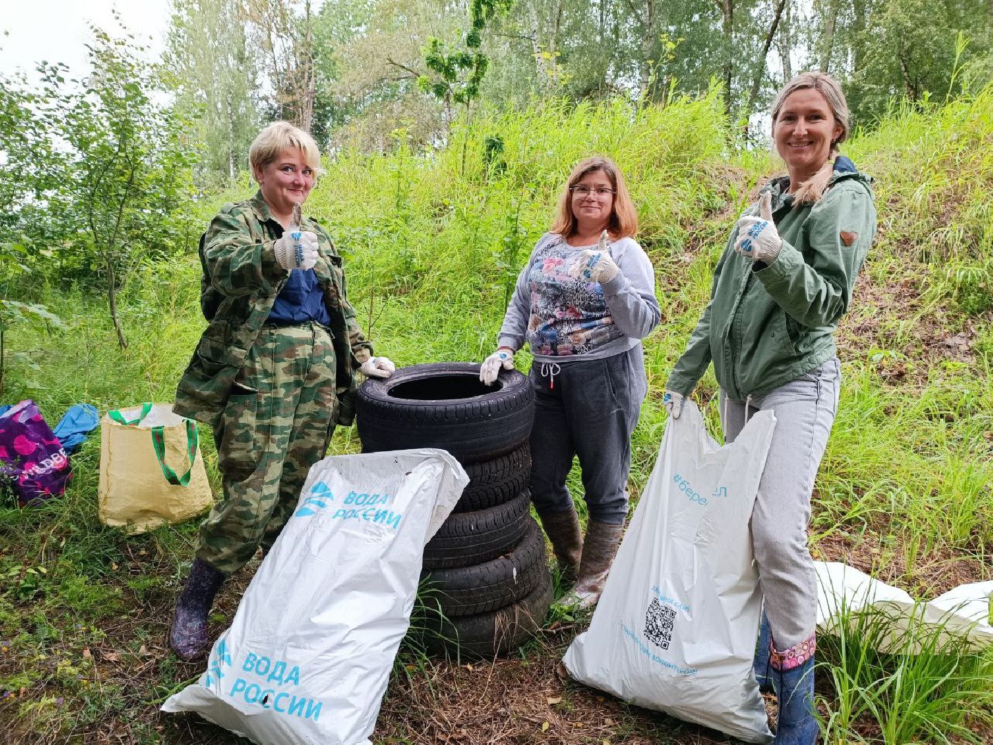 Можайск, Можайский городской округ, Подмосковье, акция, Вода России, экология, субботник, мусор, жители