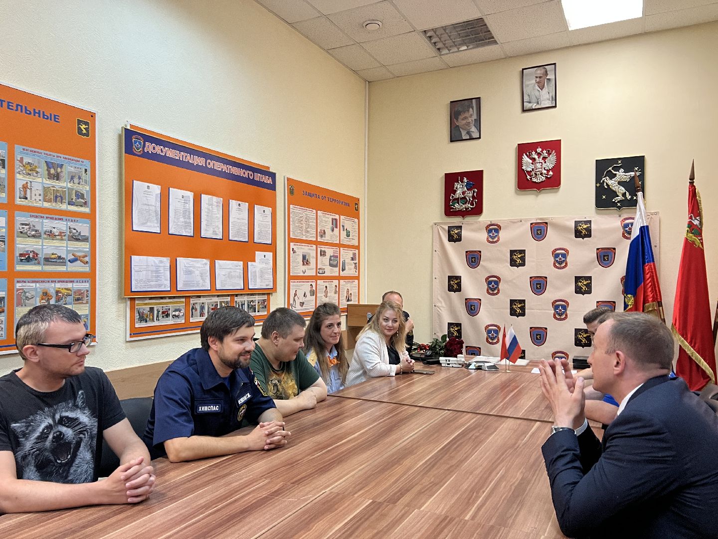 Химки, служба спасения, спасатели, ХимСпас, награждение