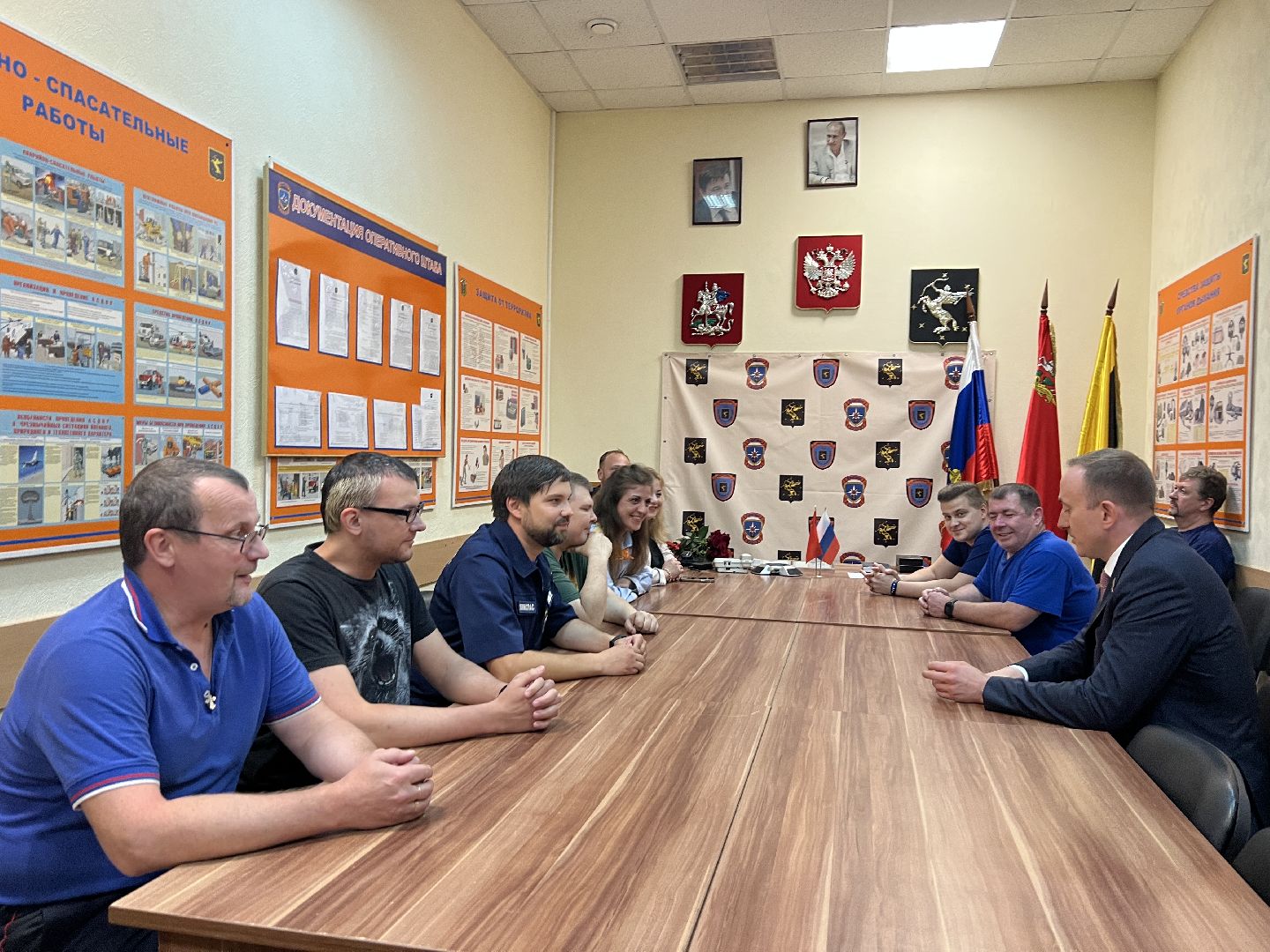 Химки, служба спасения, спасатели, ХимСпас, награждение