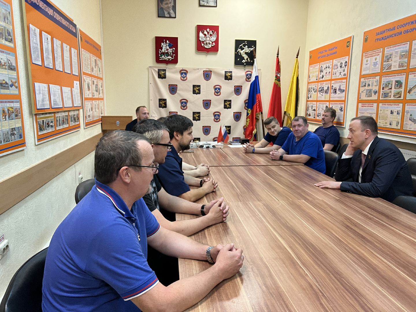 Химки, служба спасения, спасатели, ХимСпас, награждение