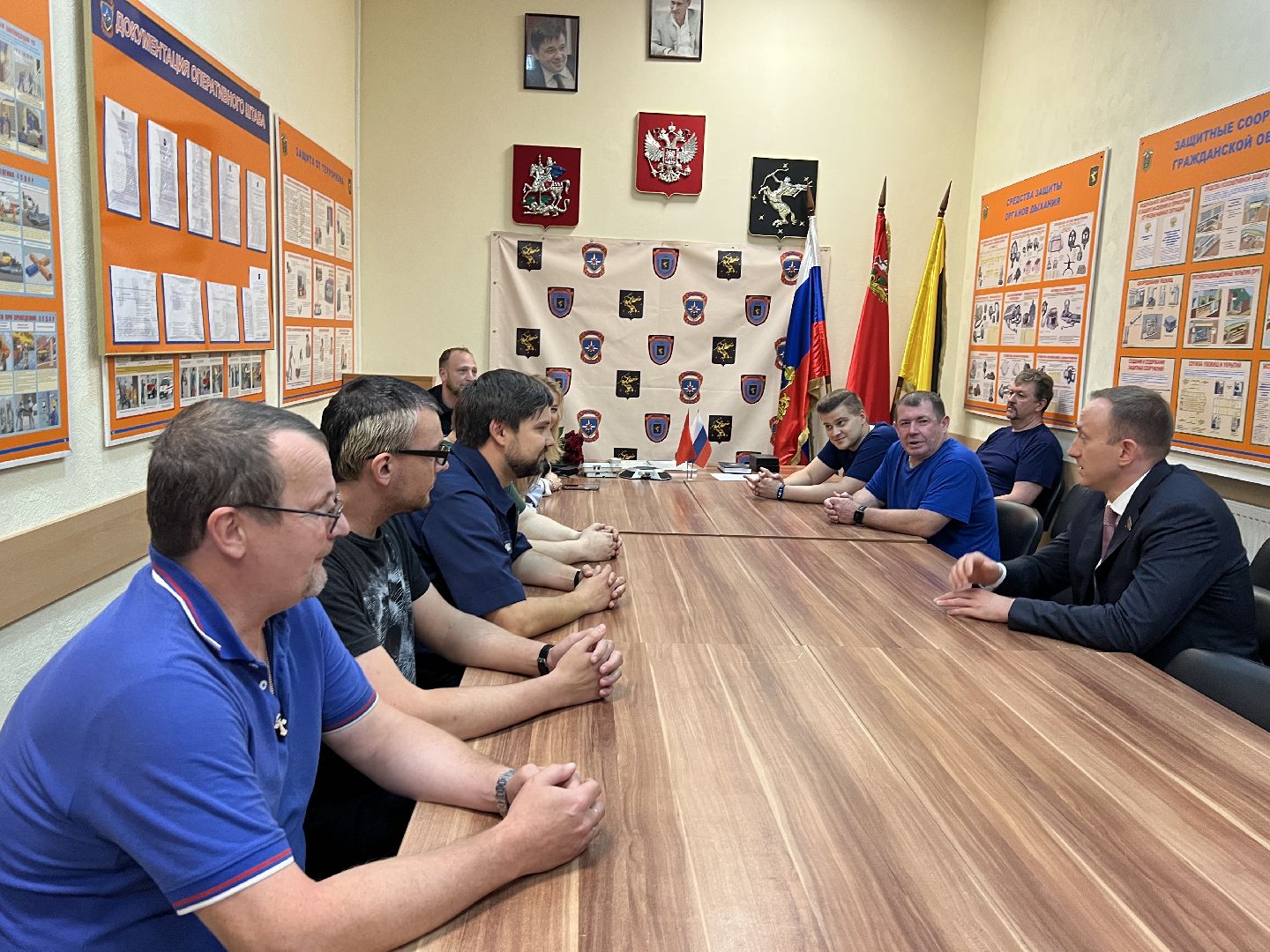 Химки, служба спасения, спасатели, ХимСпас, награждение