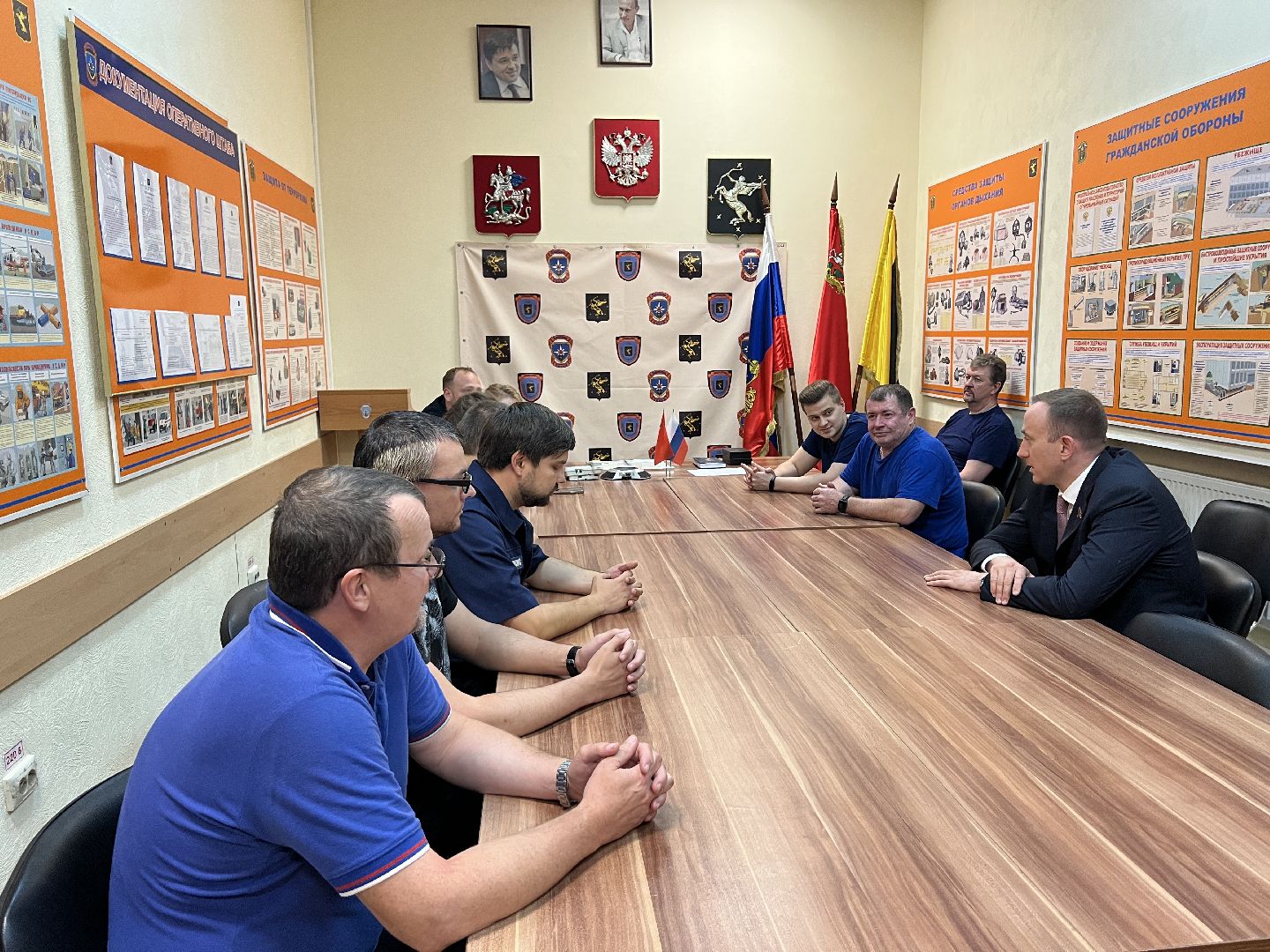 Химки, служба спасения, спасатели, ХимСпас, награждение