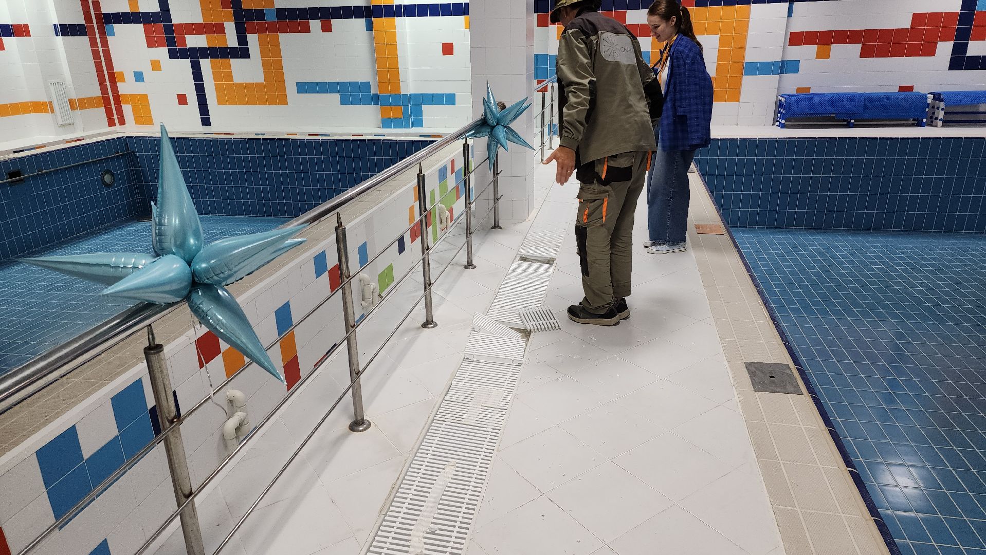 Долгопрудный, детский бассейн, дети, плавание, ремонт, ФСК