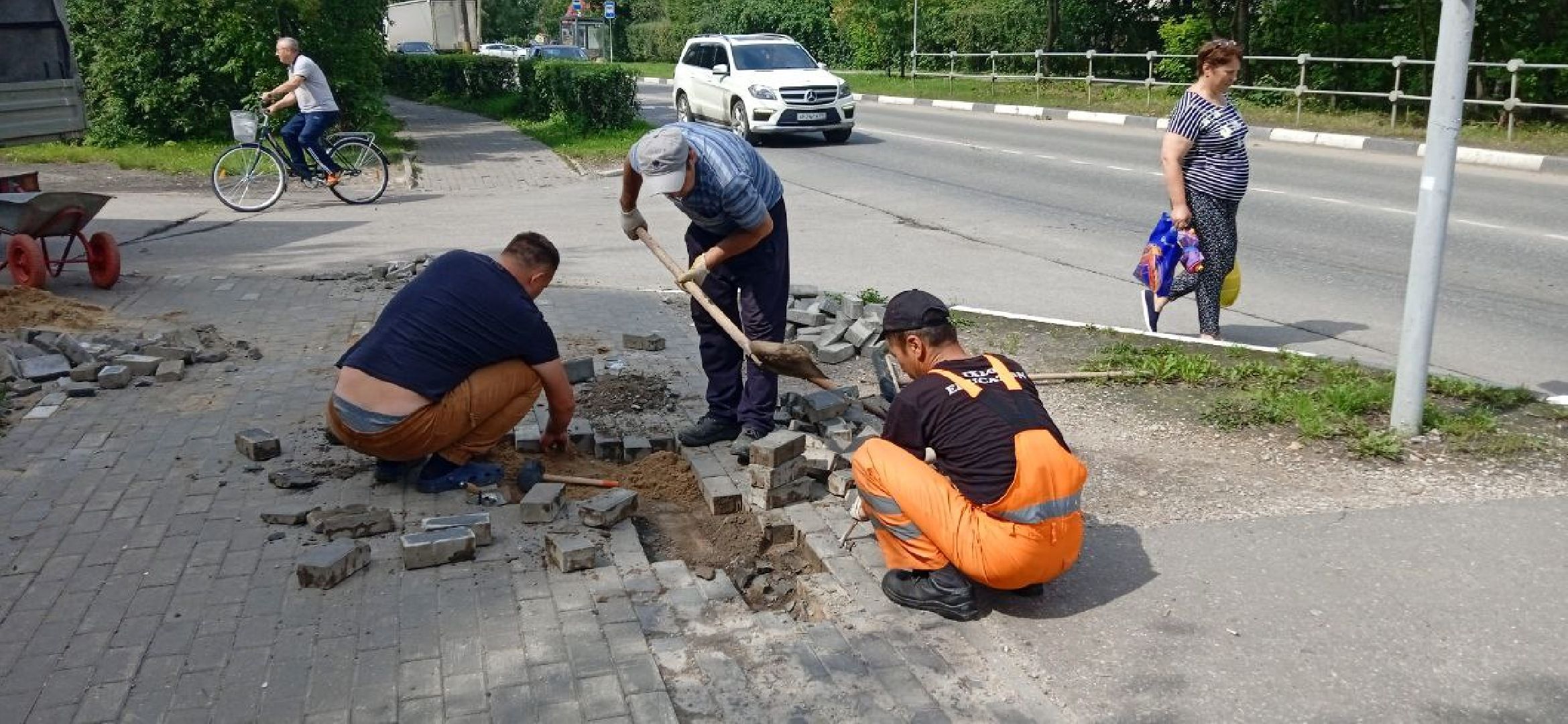 Подмосковье, Ивантеевка, благоустройство