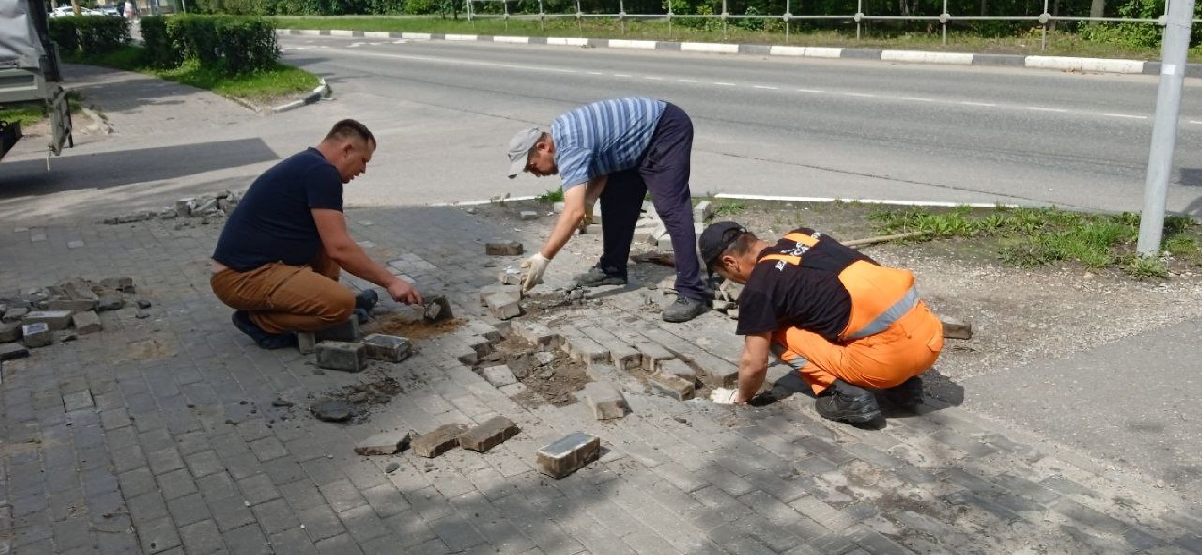 Подмосковье, Ивантеевка, благоустройство