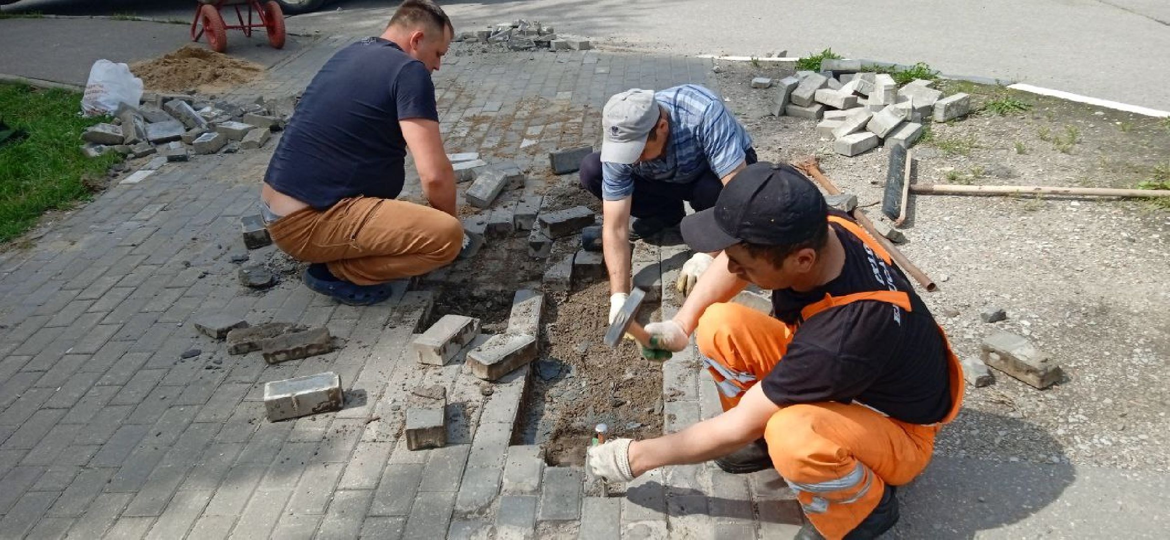 Подмосковье, Ивантеевка, благоустройство