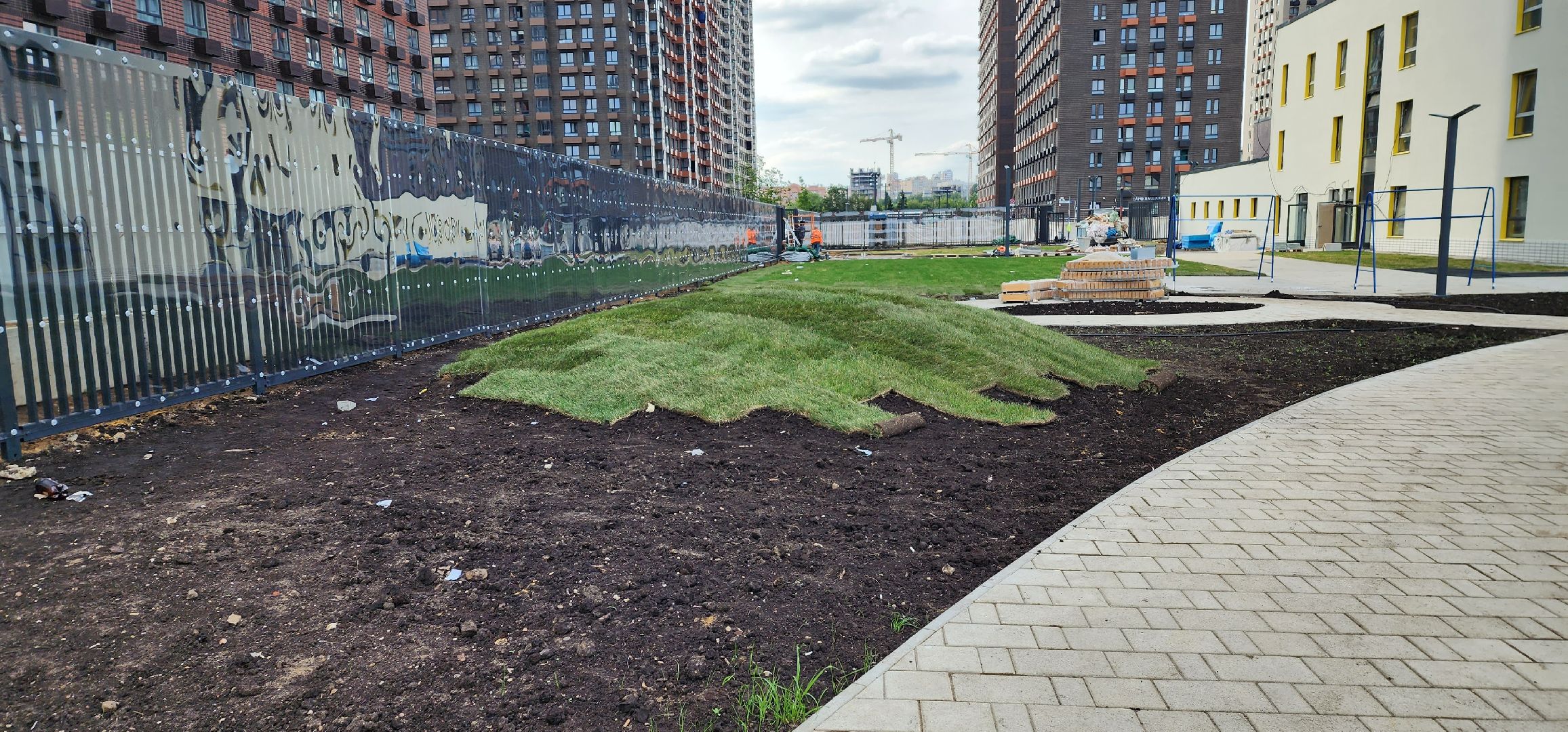 детский сад, Парковый, строительство, Котельники