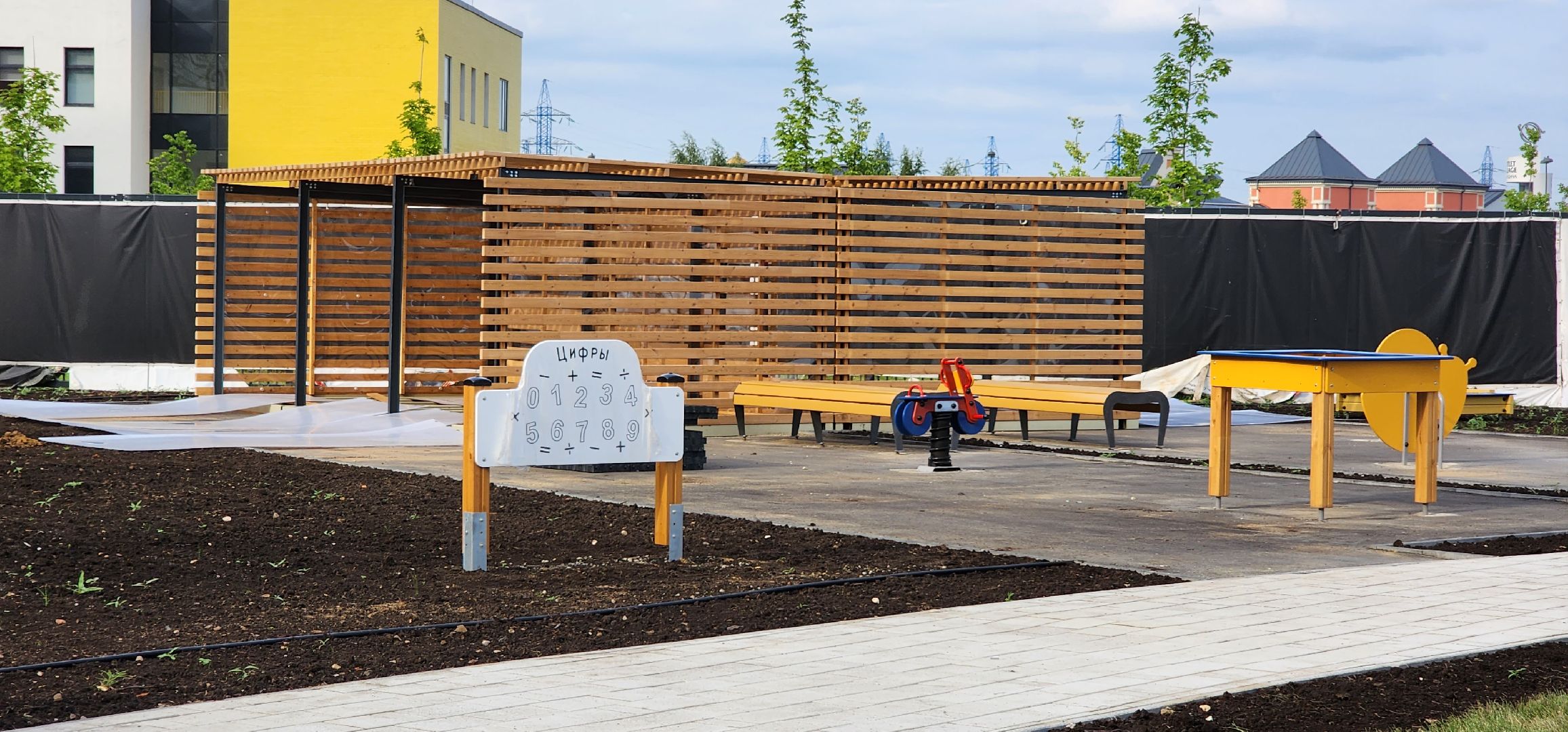 детский сад, Парковый, строительство, Котельники