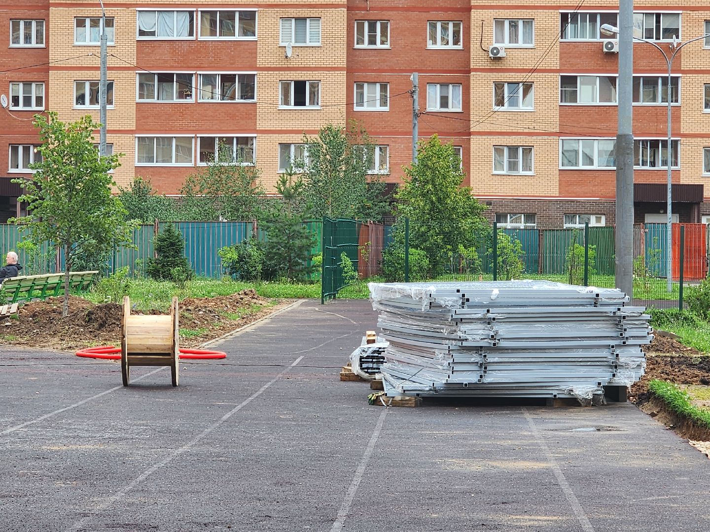 Звенигород, спорт, благоустройство стадиона