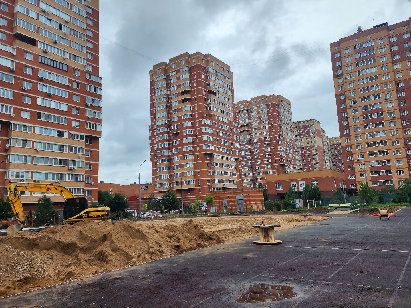 Звенигород, спорт, благоустройство стадиона