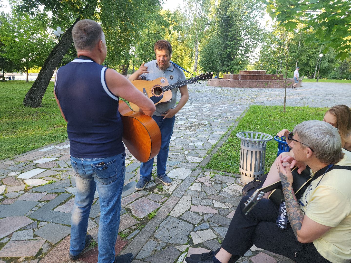 Долгопрудный, чтецы, барды, амфитеатр, Котовский залив