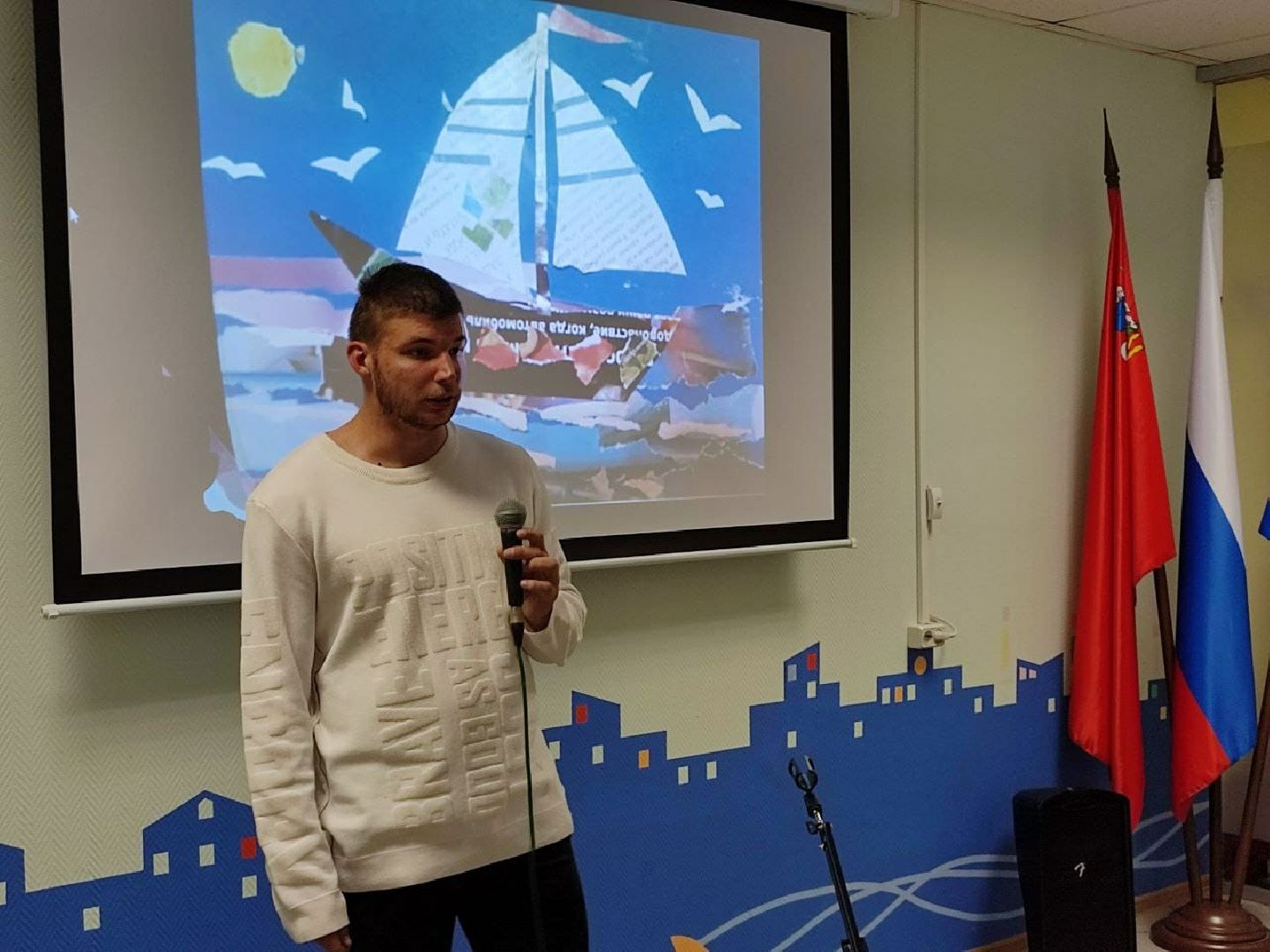 Долгопрудный, чтецы, барды, амфитеатр, Котовский залив