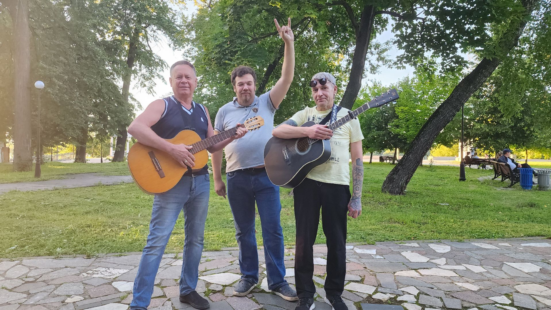 Долгопрудный, чтецы, барды, амфитеатр, Котовский залив