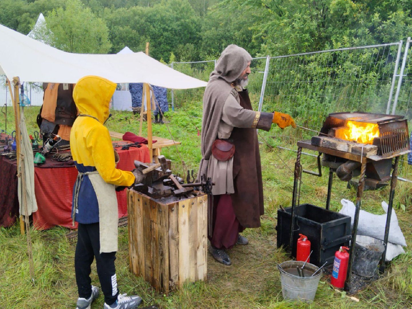 Чехов, культура, фестиваль, Гуляй-город, Молодинская битва, мастер-класс, кузнечное дело