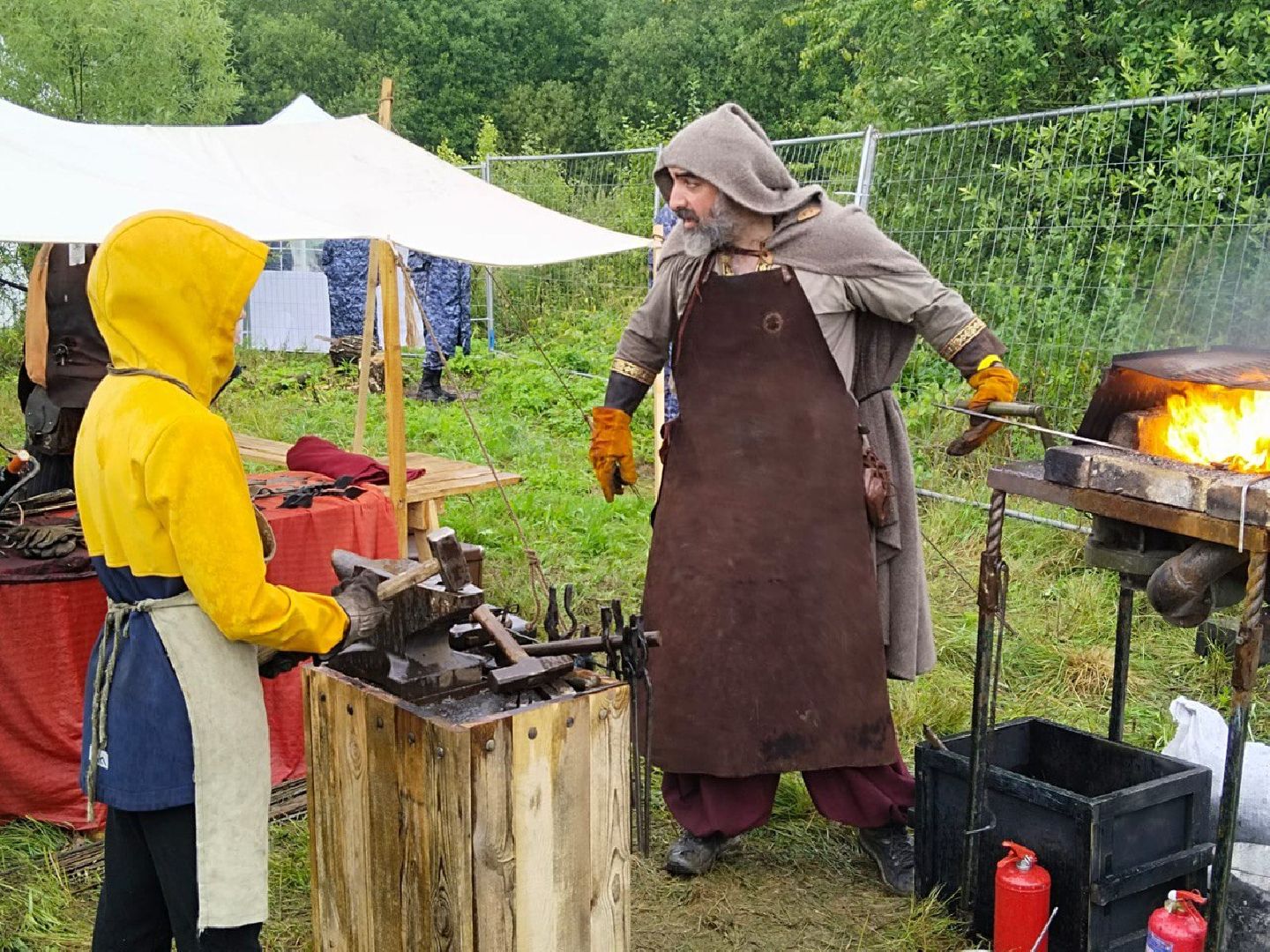 Чехов, культура, фестиваль, Гуляй-город, Молодинская битва, мастер-класс, кузнечное дело