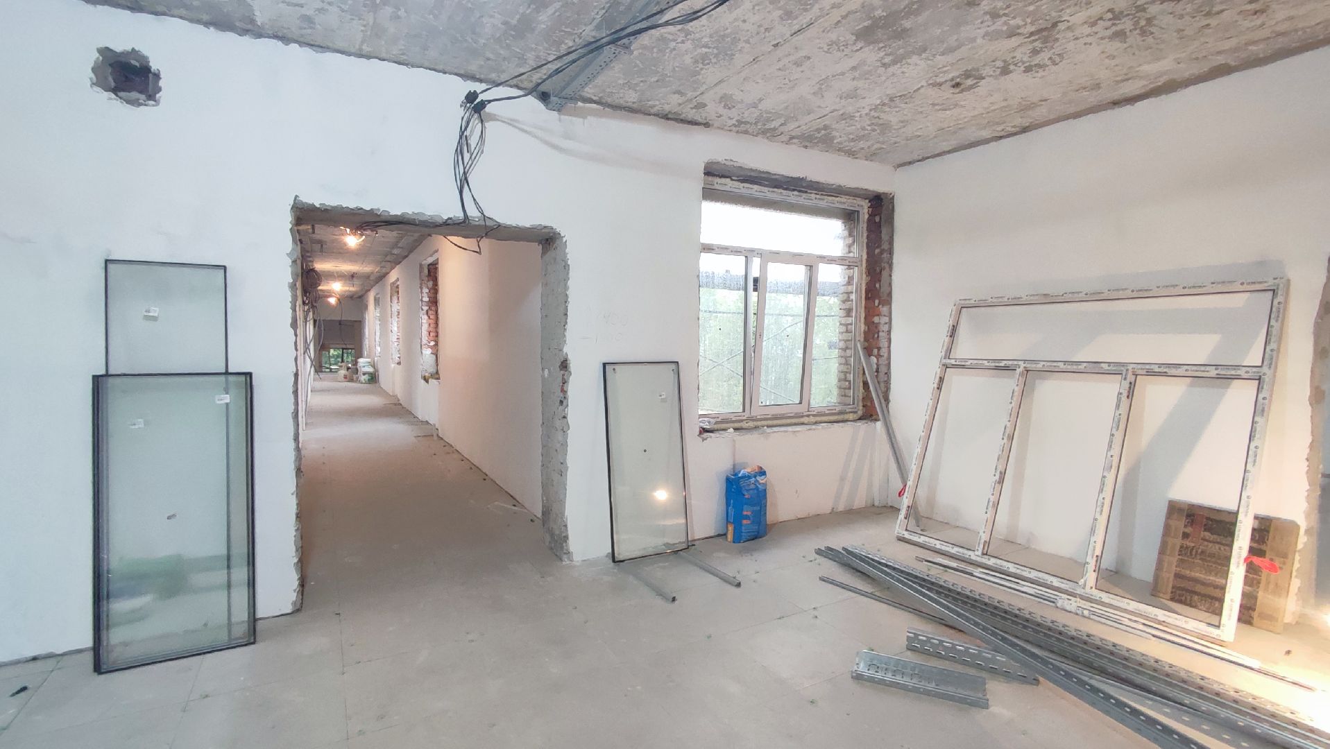 Кашира, капитальный ремонт, школа, электроснабжение, отопление