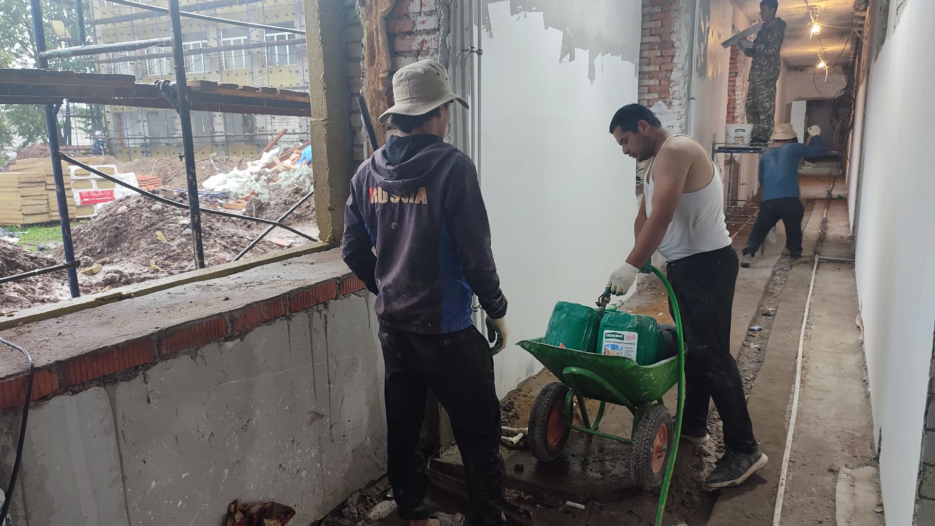 Кашира, капитальный ремонт, школа, электроснабжение, отопление