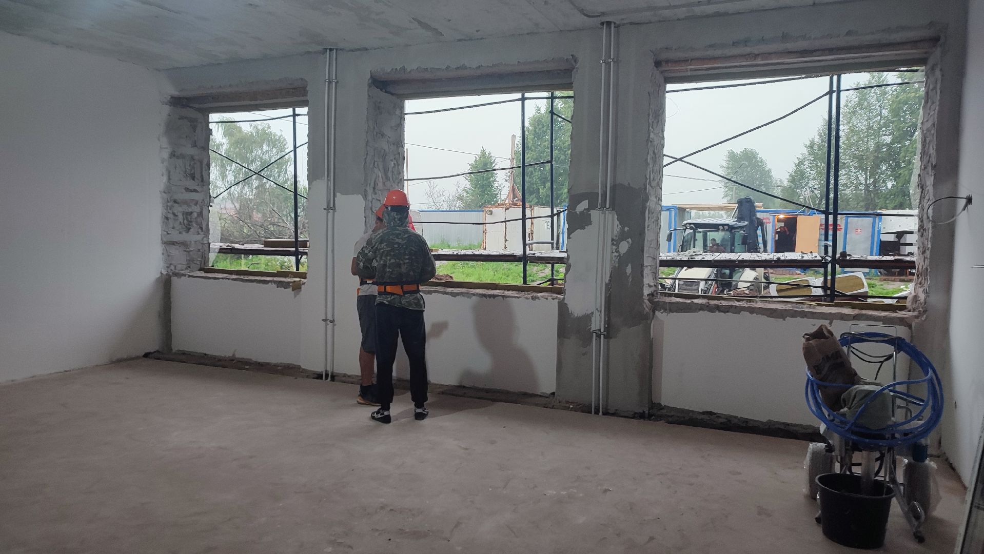 Кашира, капитальный ремонт, школа, электроснабжение, отопление