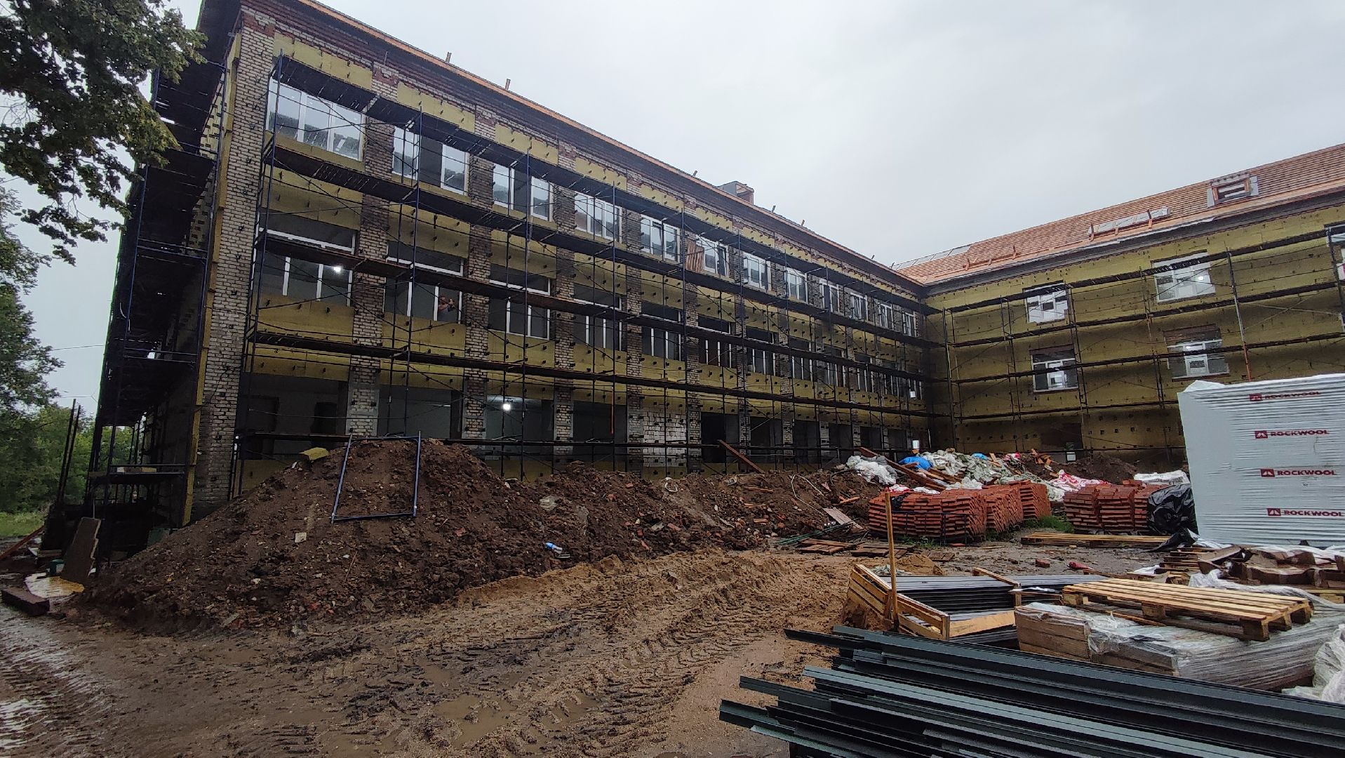 Кашира, капитальный ремонт, школа, электроснабжение, отопление