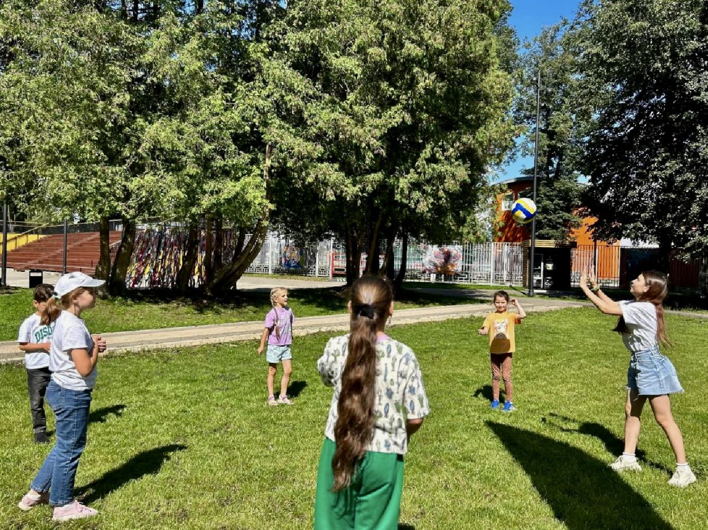 Наро-Фоминск, лето в Подмосковье, центральный парк, интерактивная программа, игры для детей