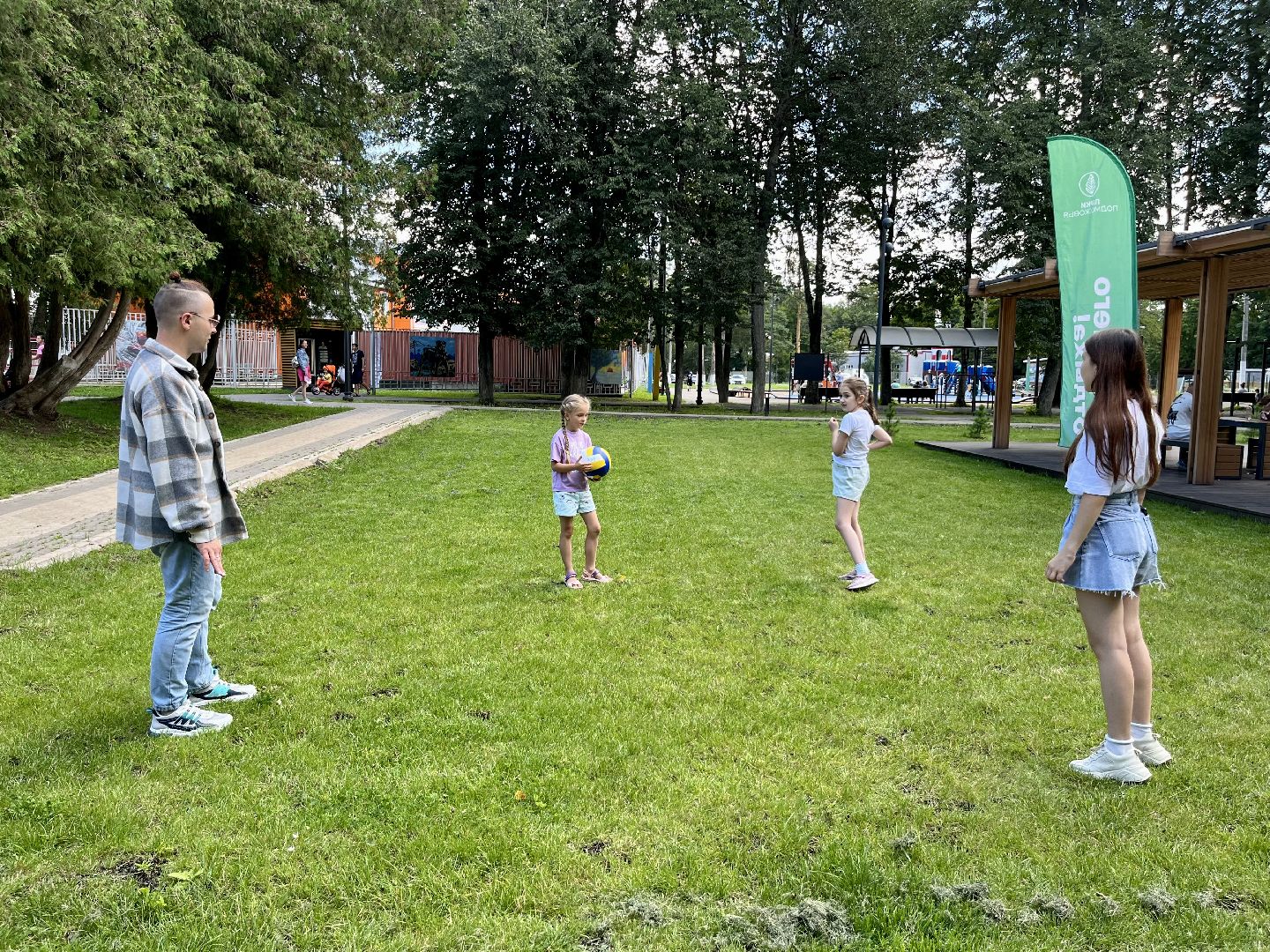 Наро-Фоминск, лето в Подмосковье, центральный парк, интерактивная программа, игры для детей